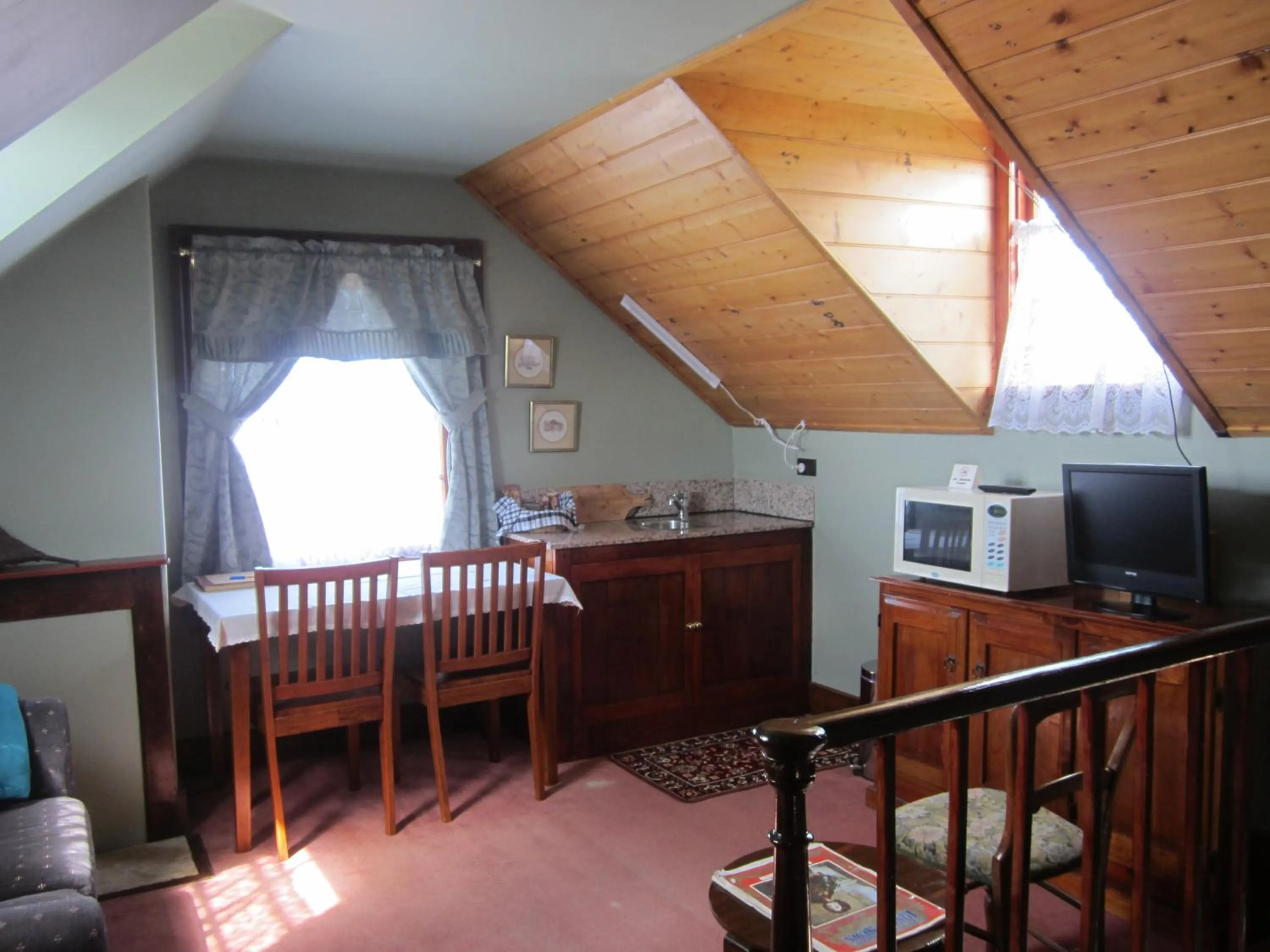 Dining area in Sorell Barracks