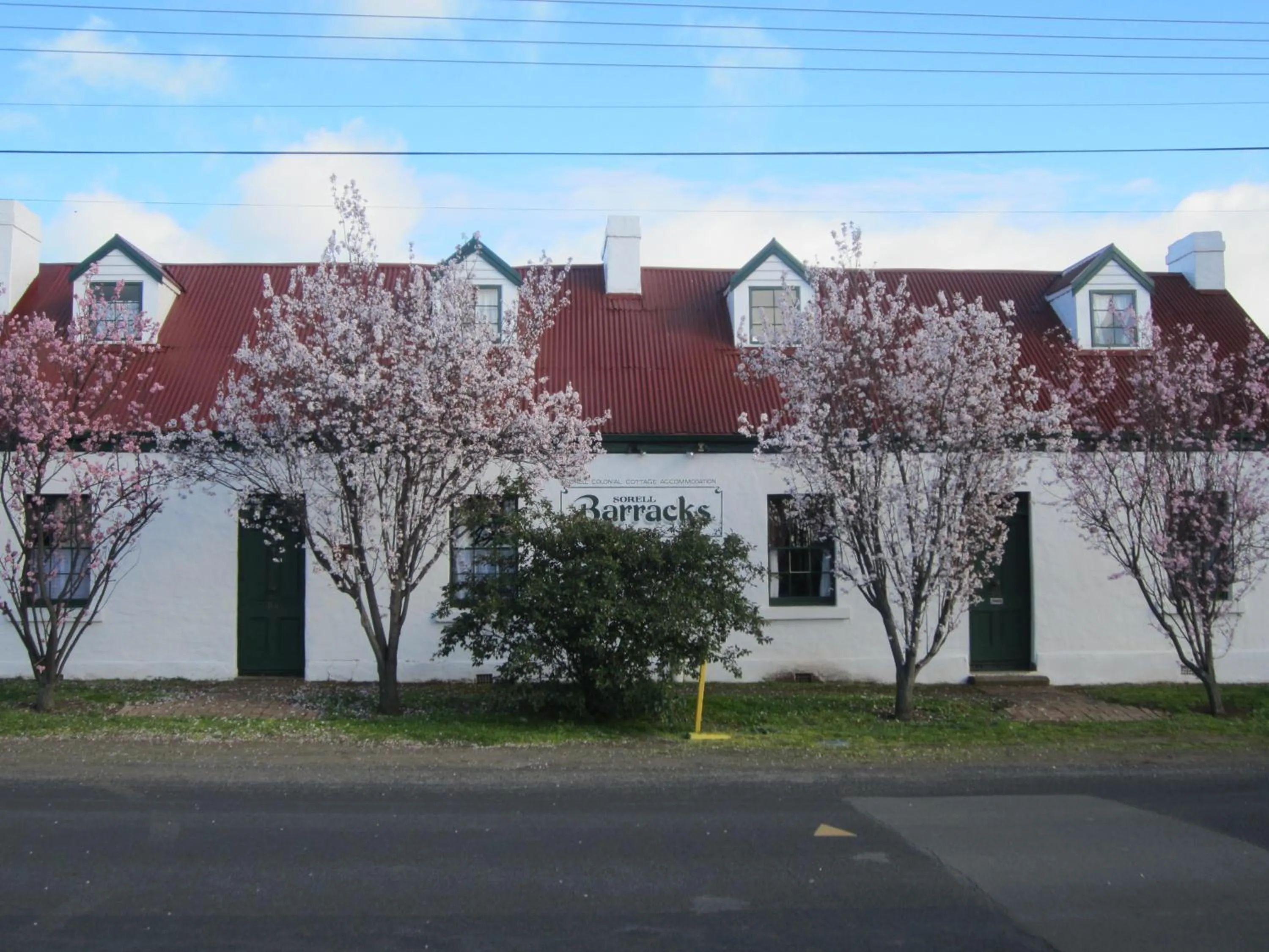 Property building in Sorell Barracks