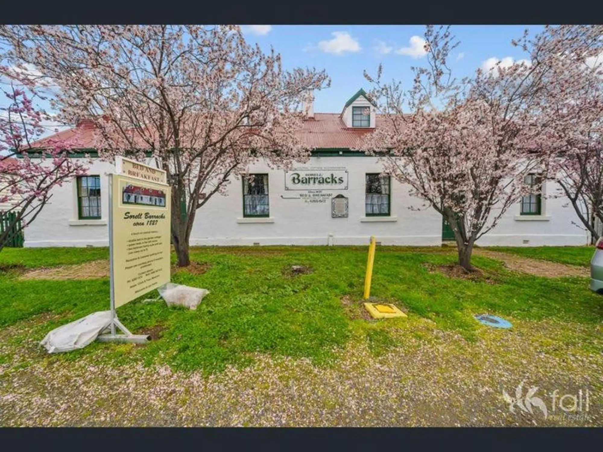 Property building in Sorell Barracks