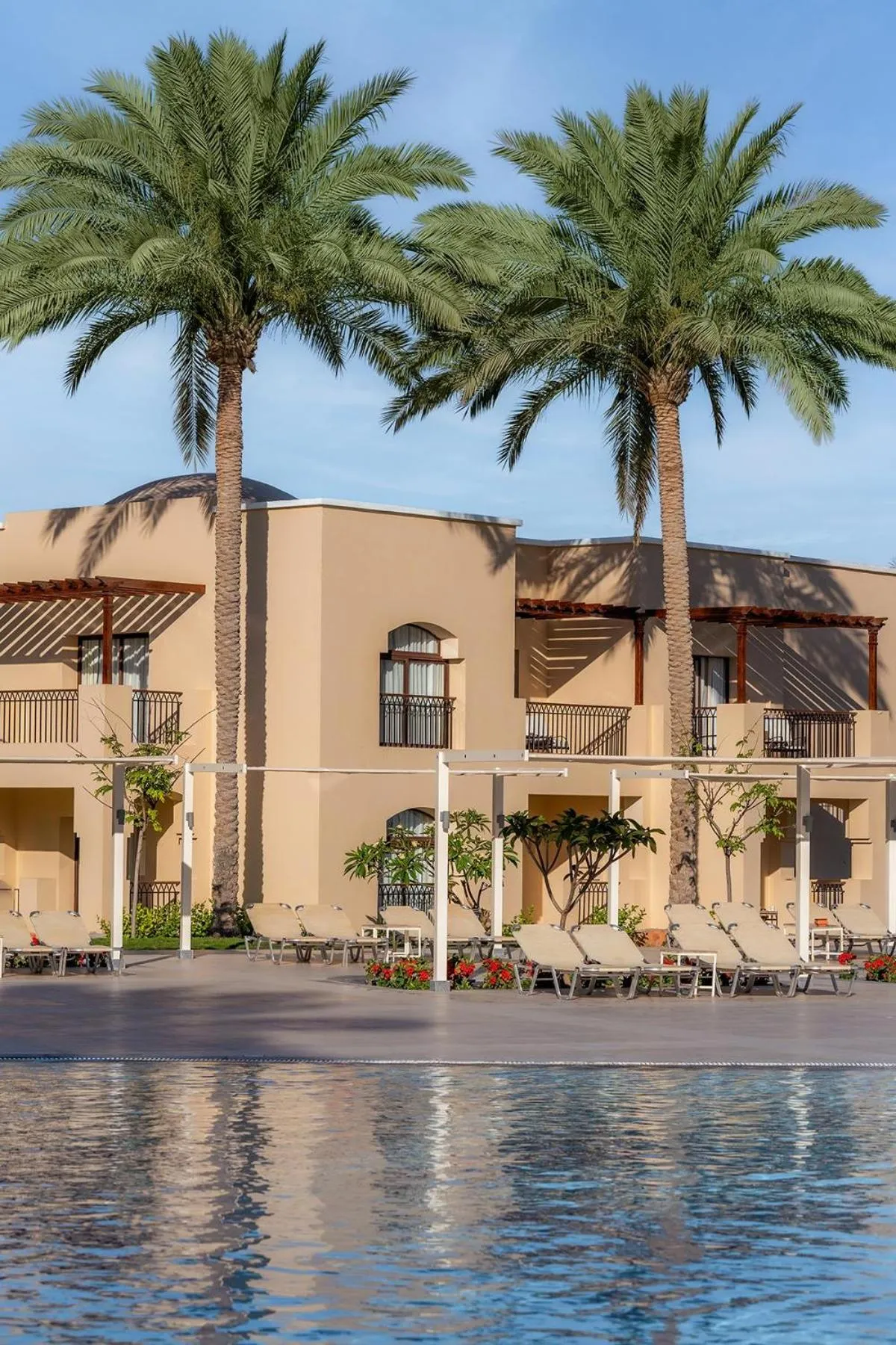 Property building in JAZ Lamaya Resort