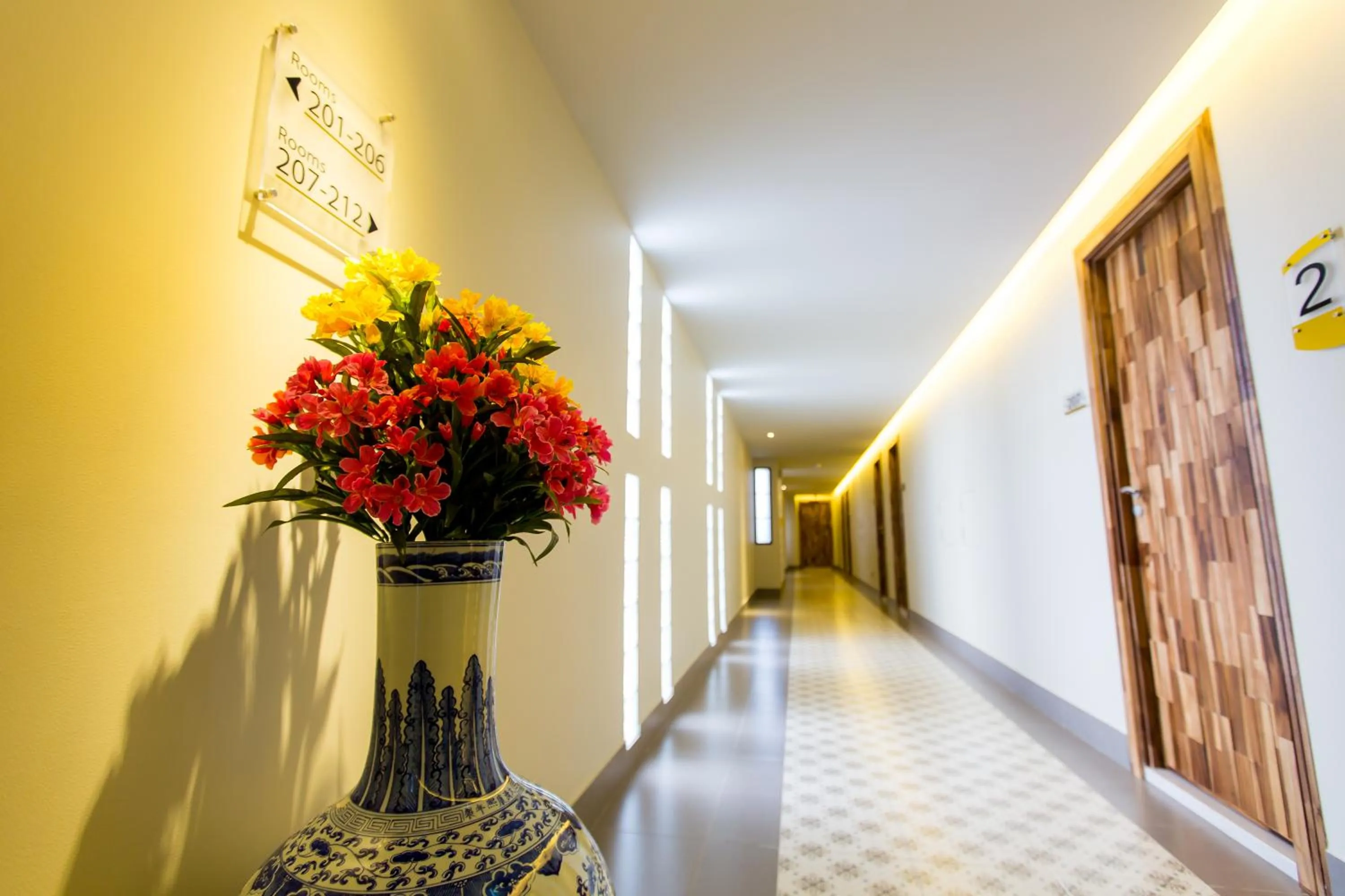 Decorative detail in Rung Aroon Hotel By Le Siri