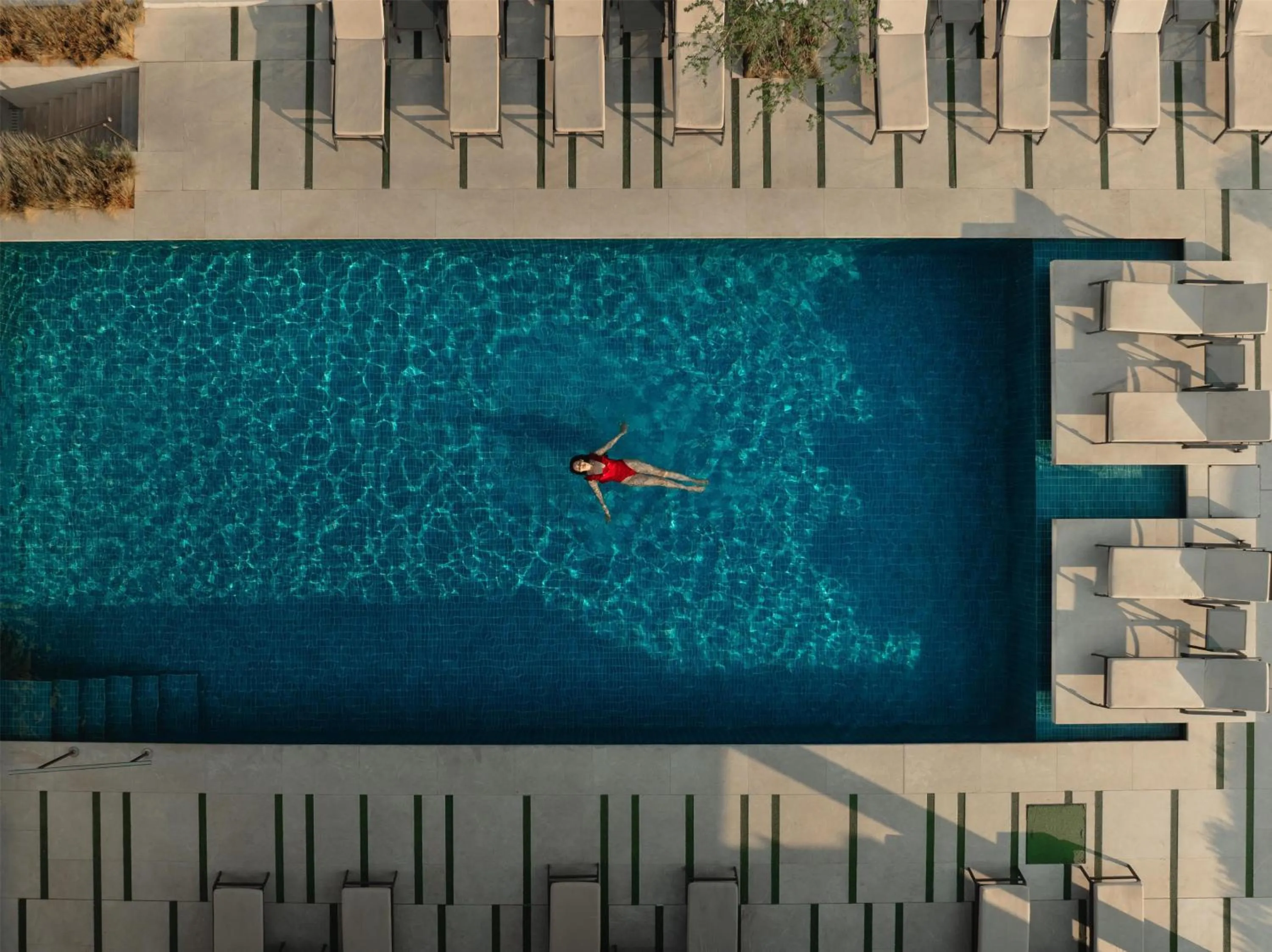Swimming pool in Grand Hyatt Athens