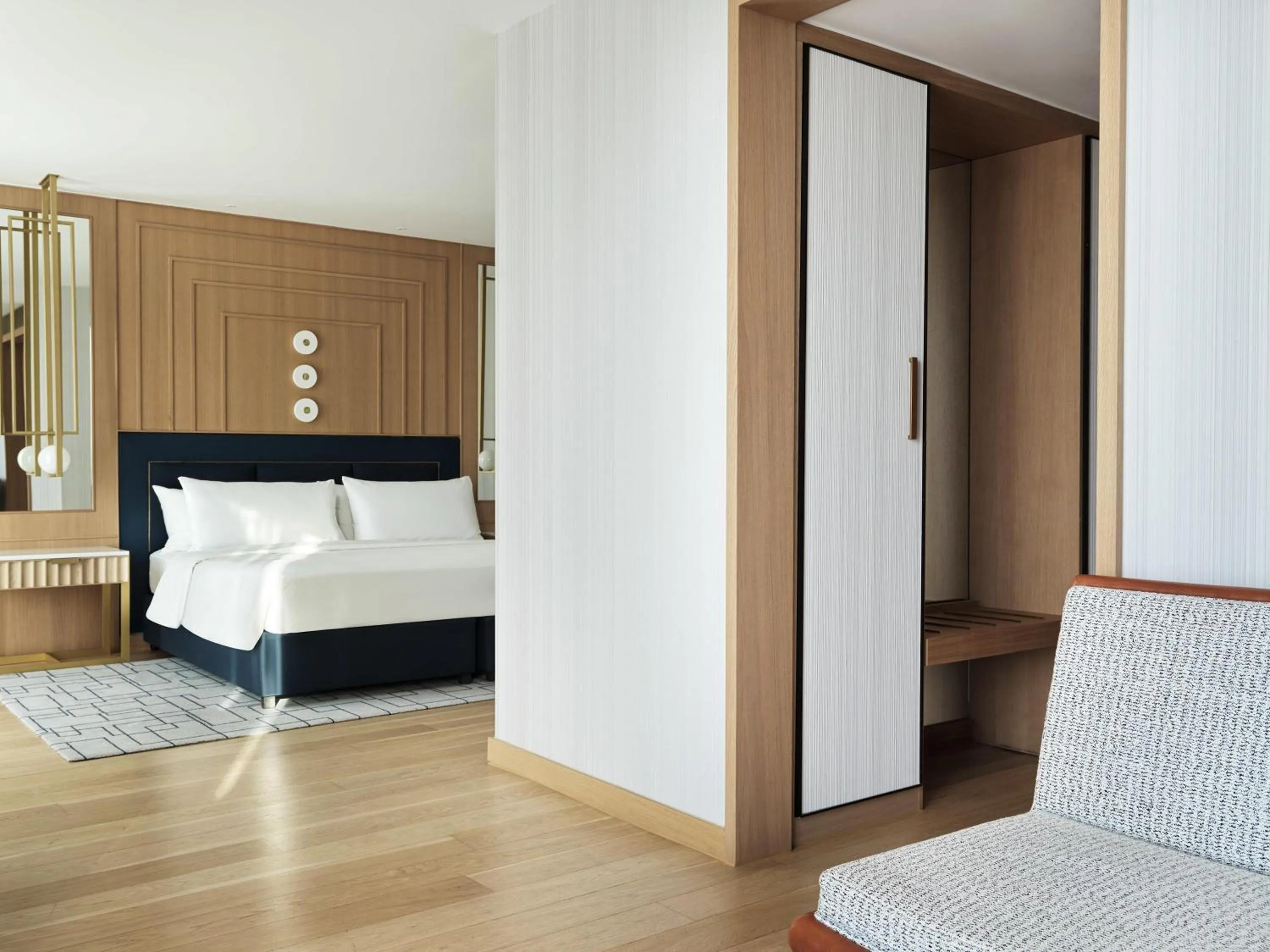 Bedroom, Bed in Grand Hyatt Athens