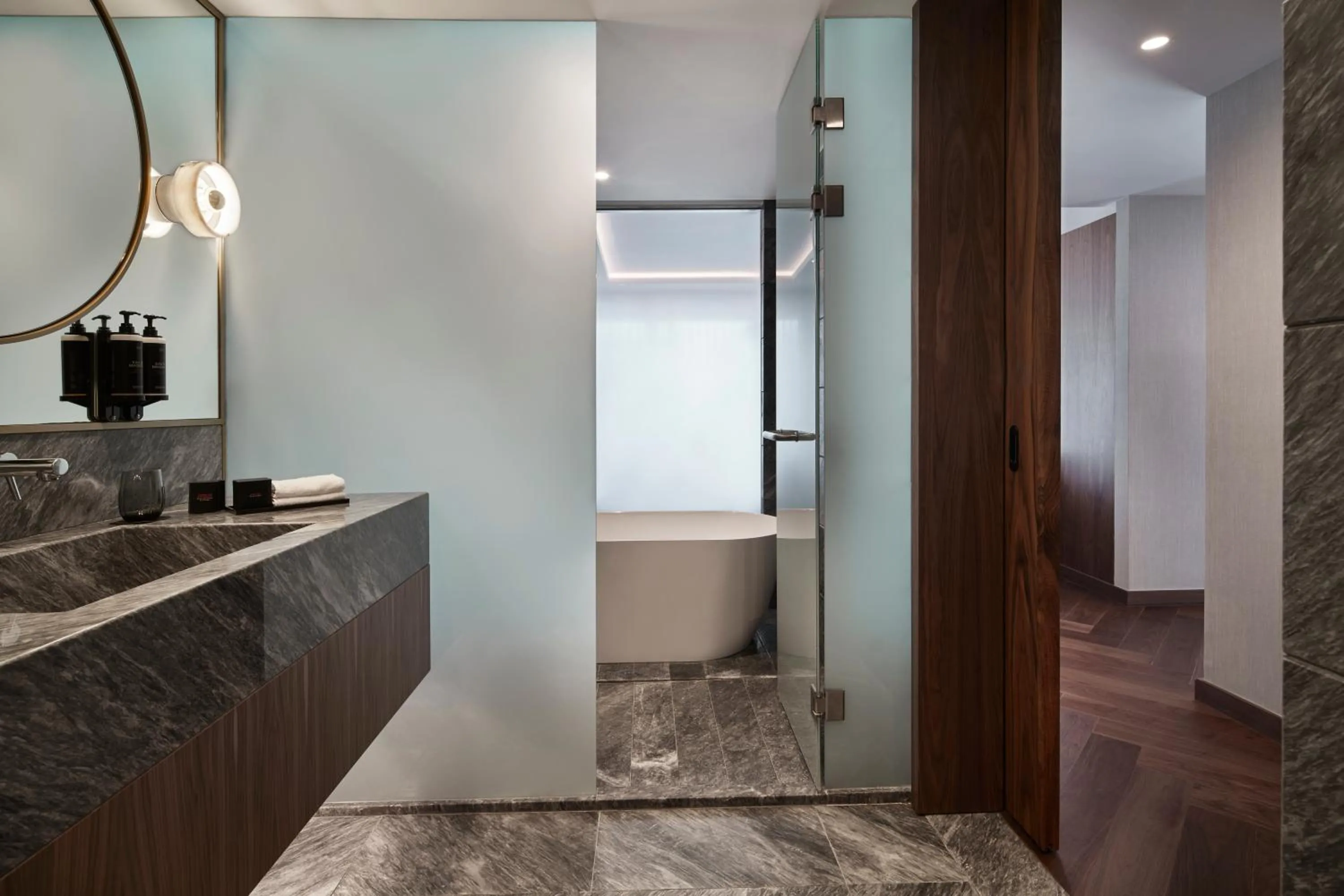 Bathroom in Grand Hyatt Athens