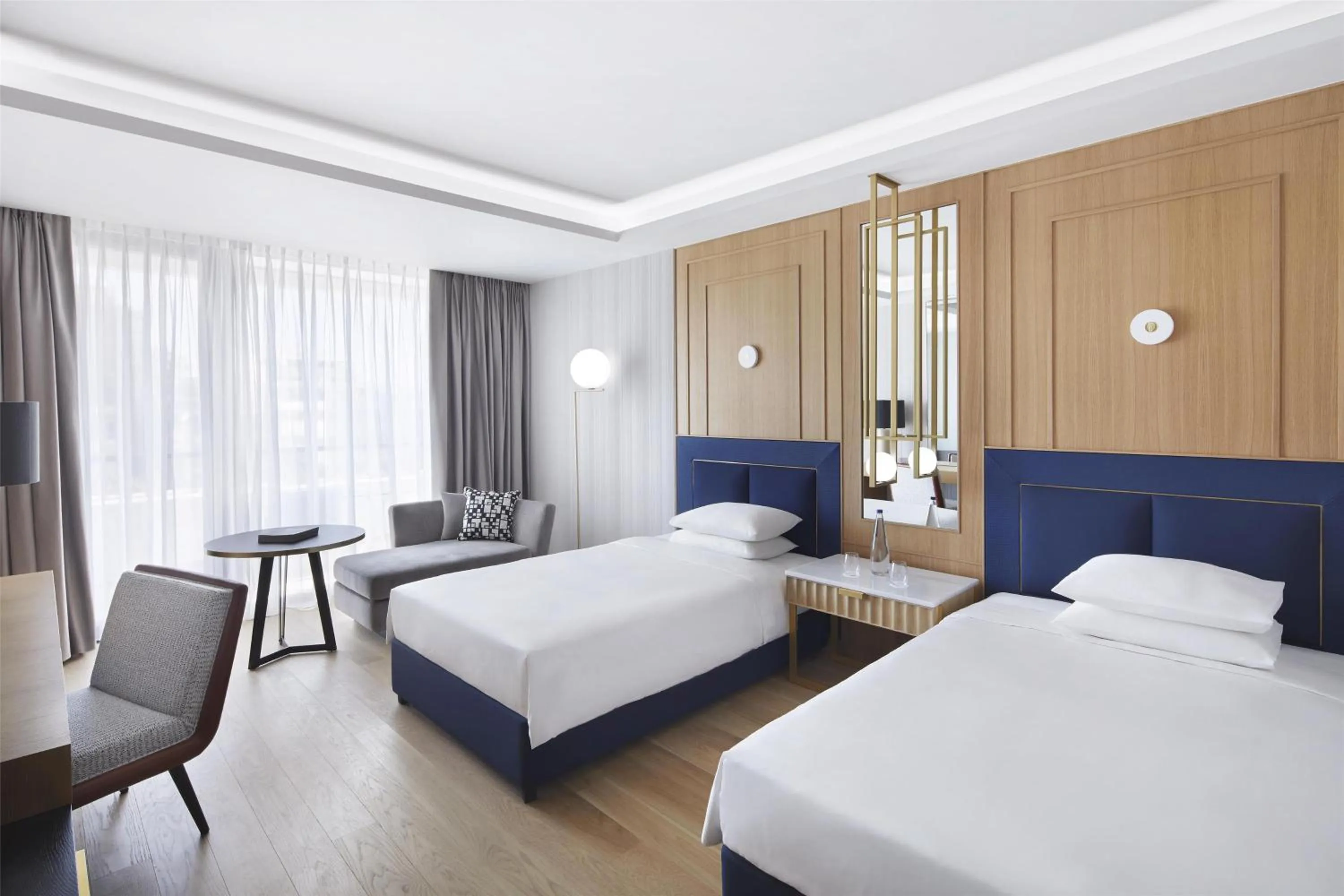 Bedroom, Bed in Grand Hyatt Athens
