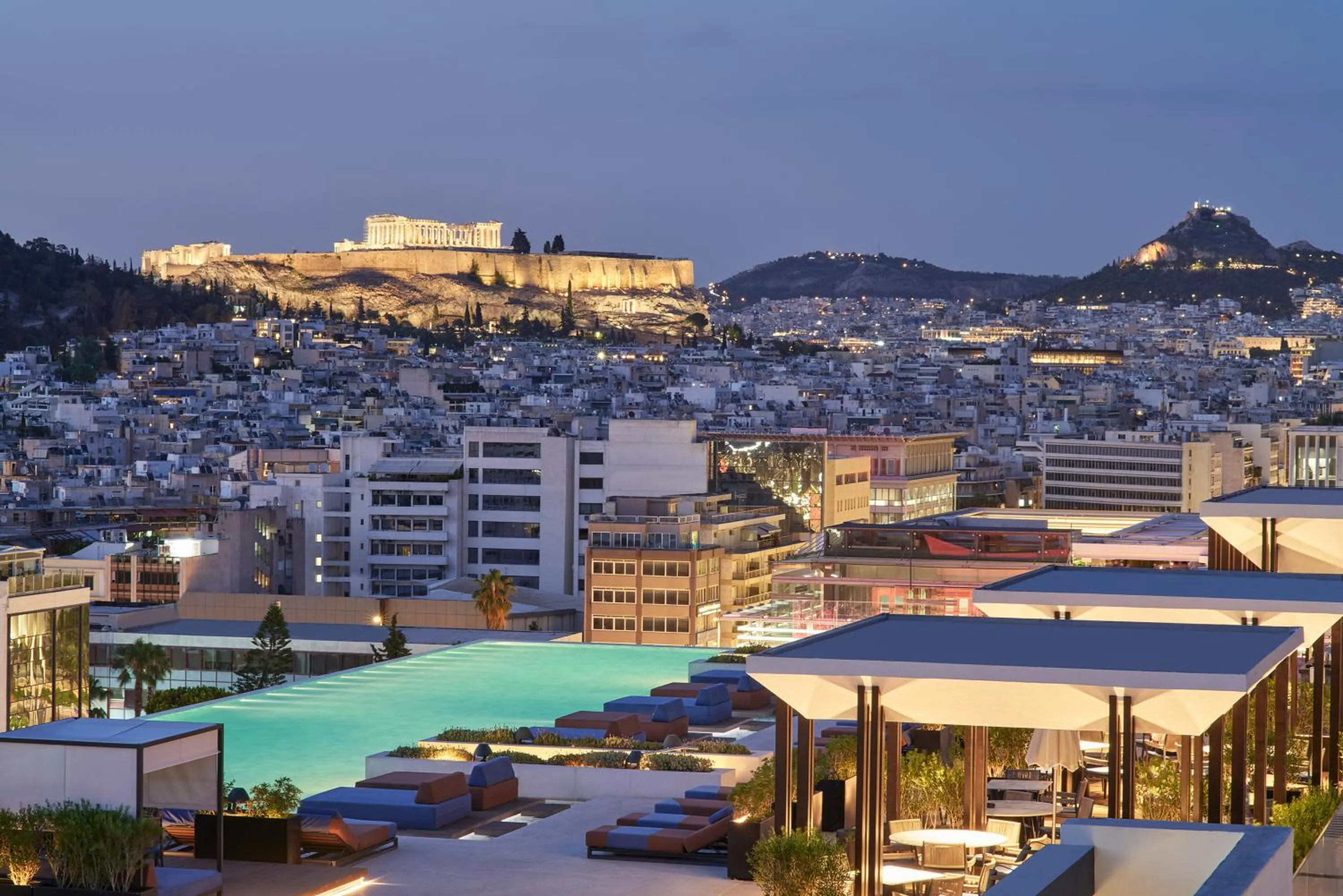 Property building in Grand Hyatt Athens
