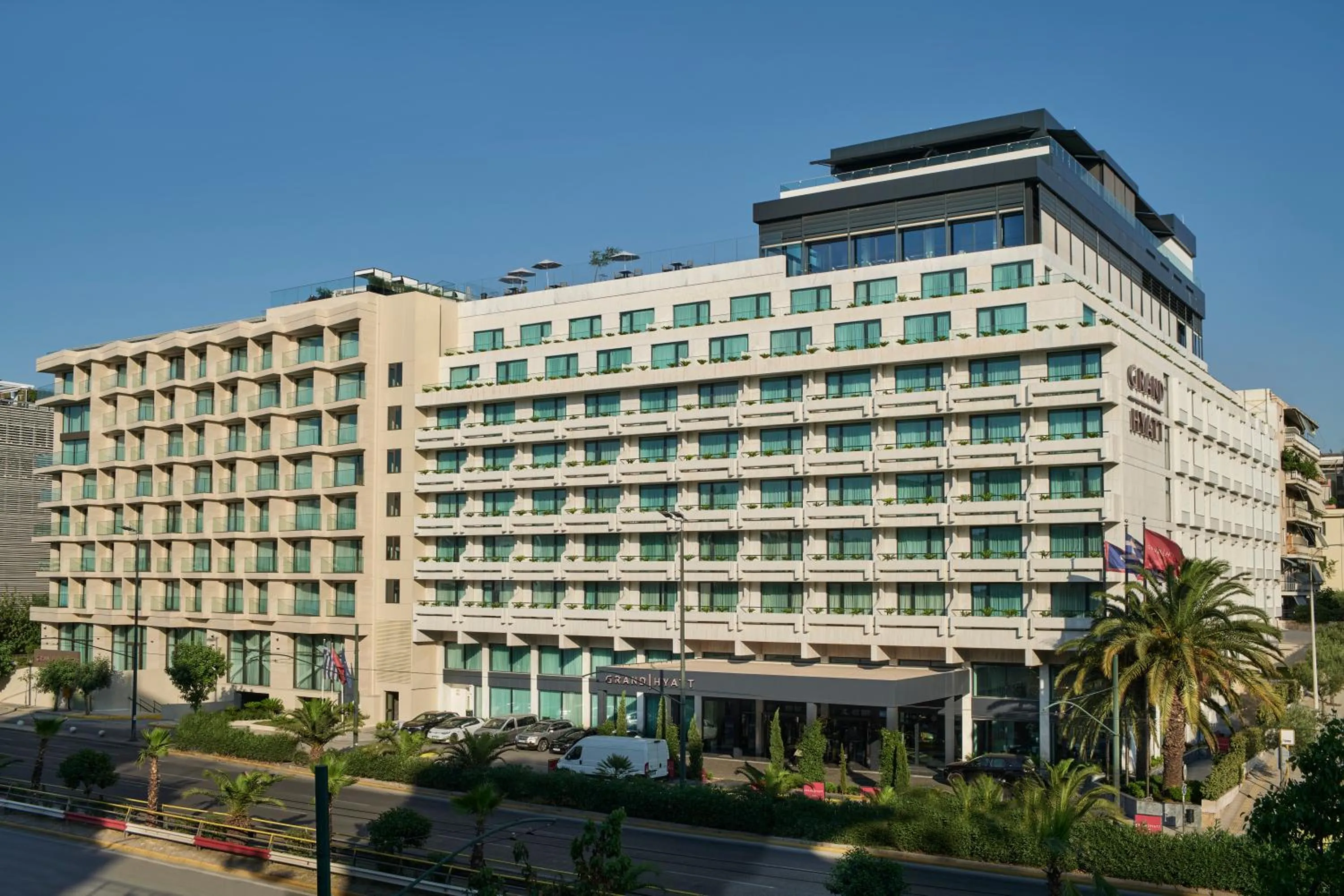 Property building in Grand Hyatt Athens