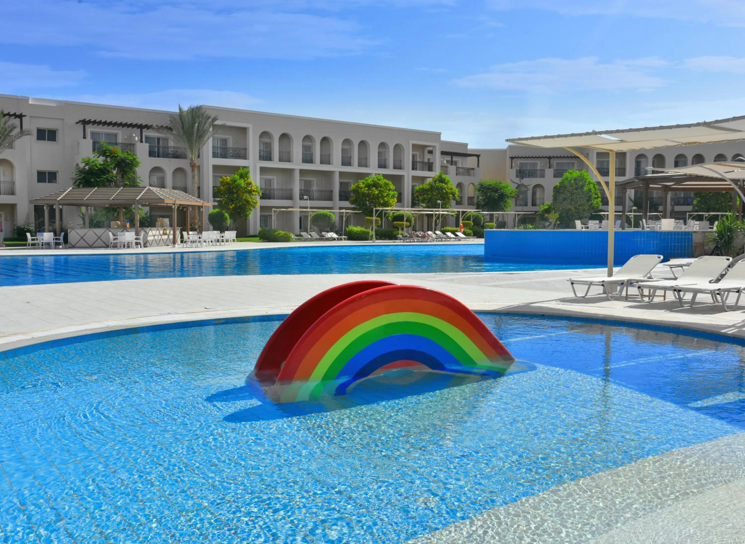 Swimming pool in JAZ Mirabel Resort