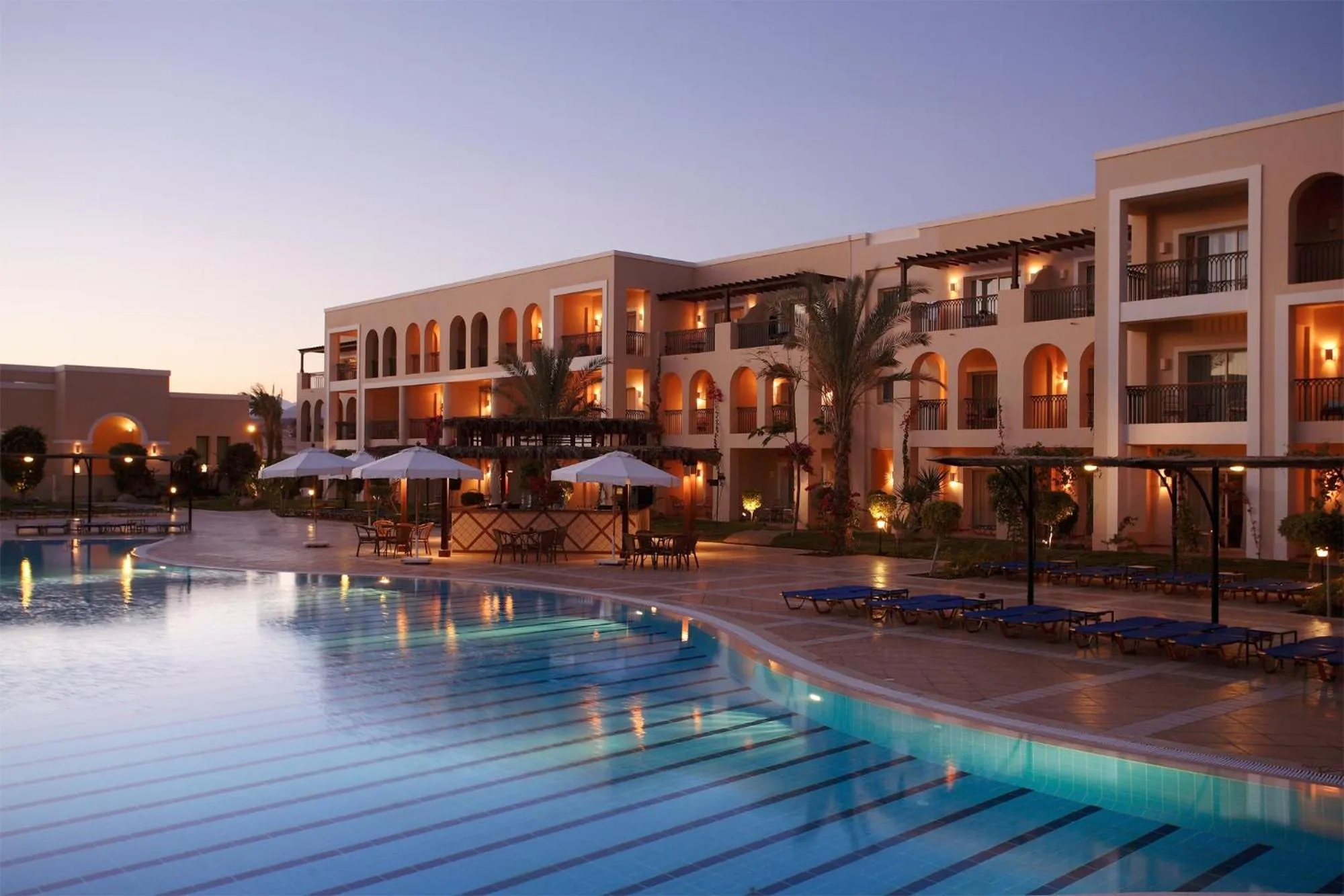 Swimming pool in JAZ Mirabel Resort