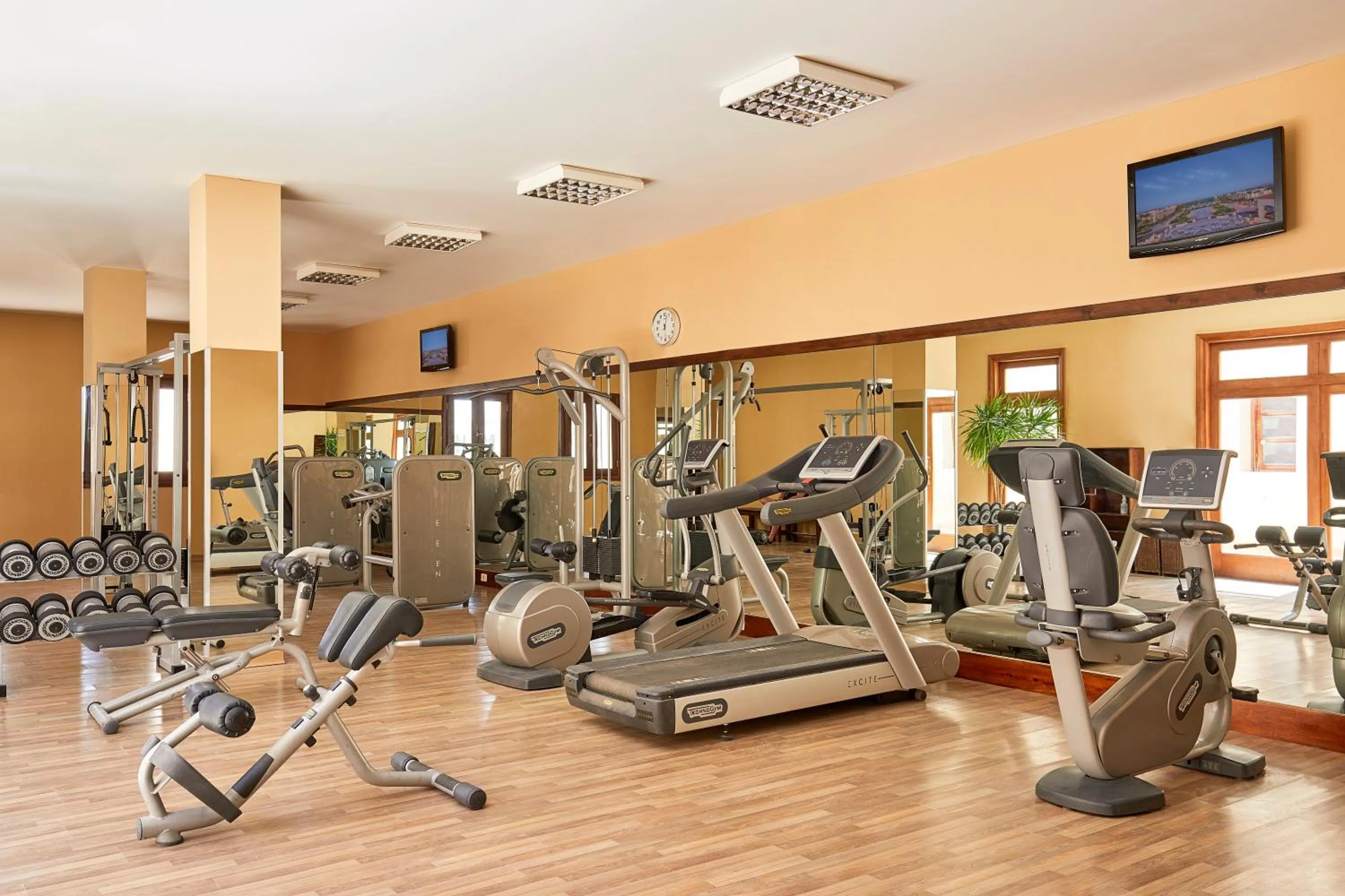 Fitness centre/facilities in JAZ Mirabel Resort
