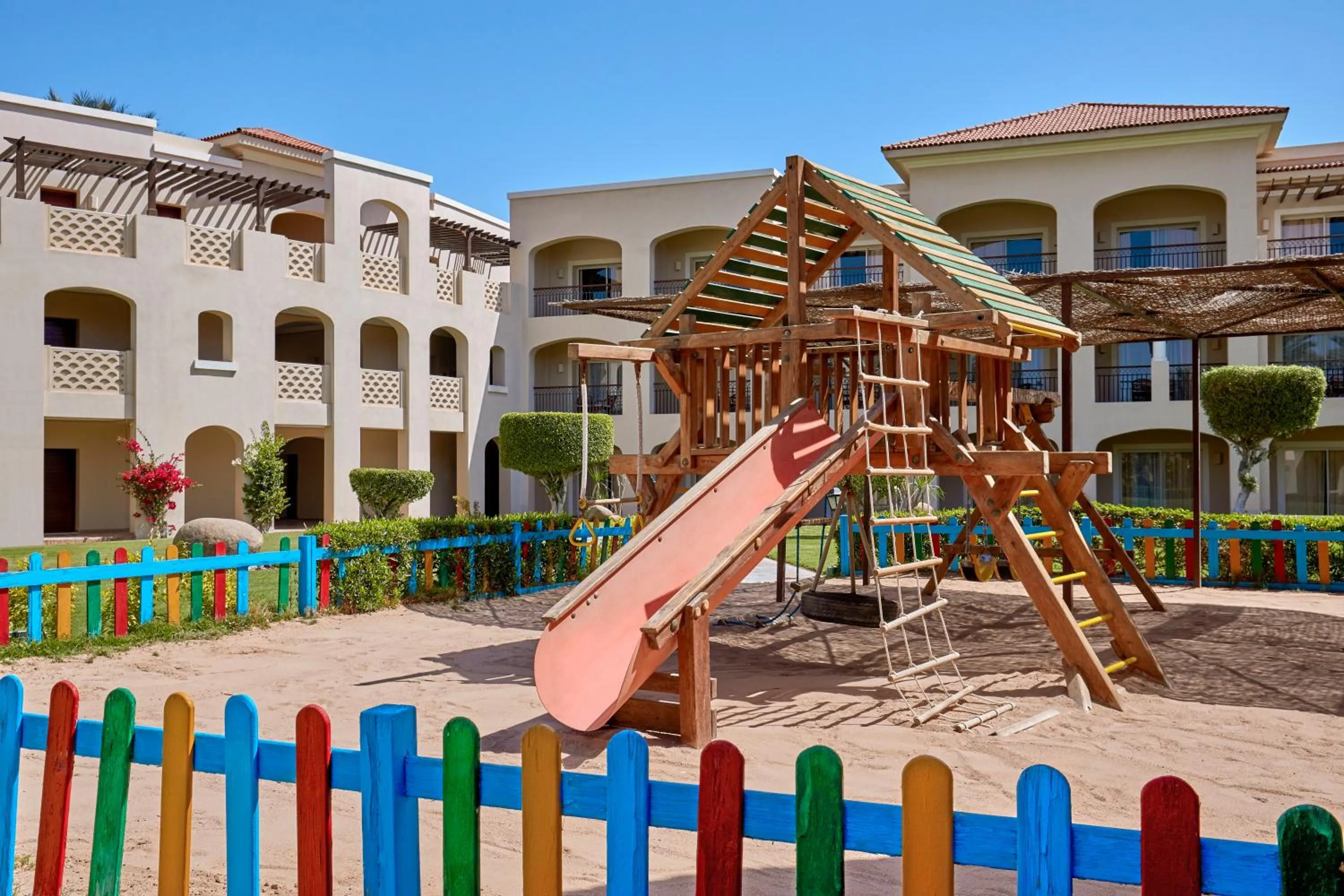 Children play ground in JAZ Mirabel Resort