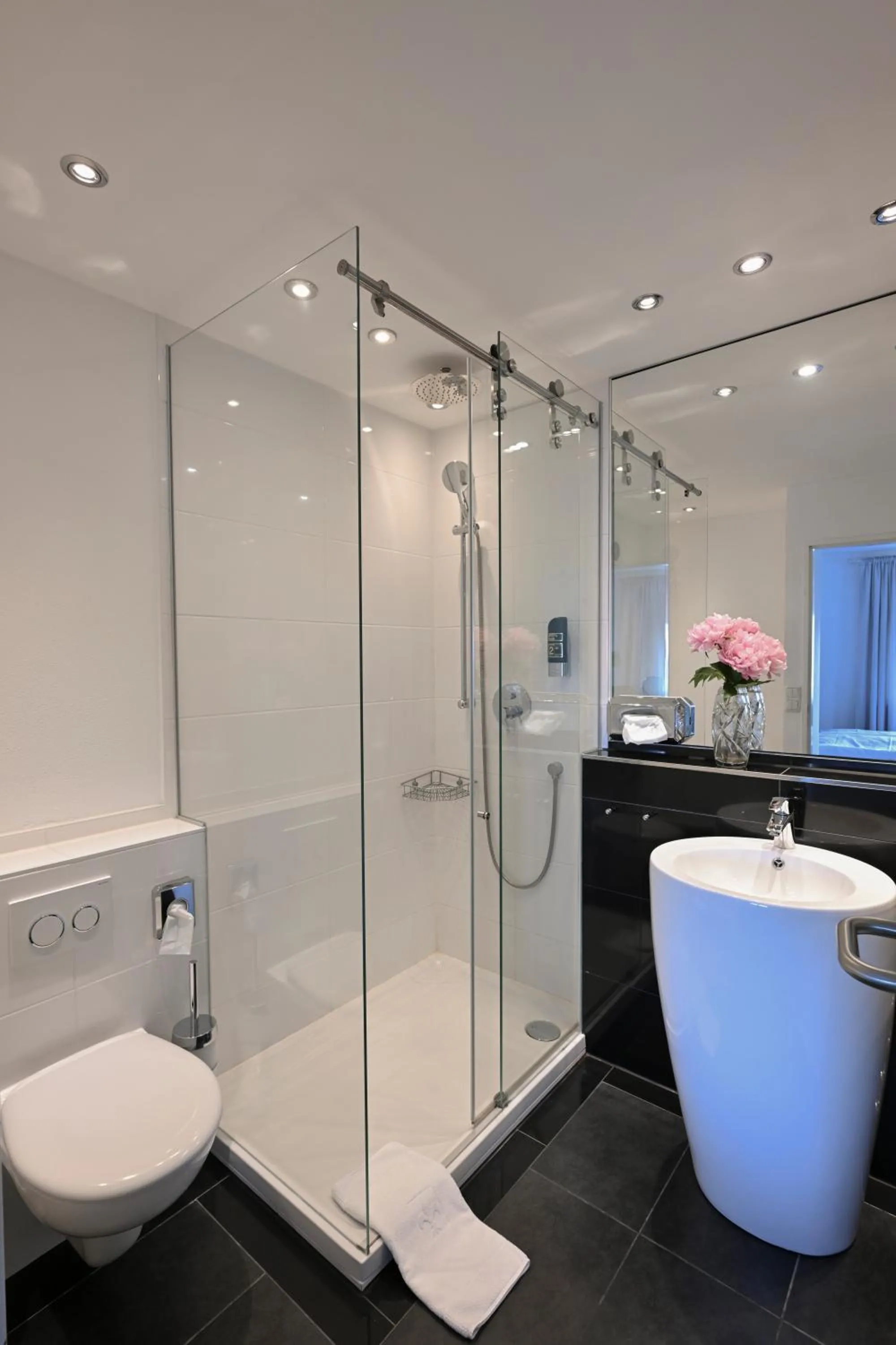 Bathroom in Hardi's Hotel