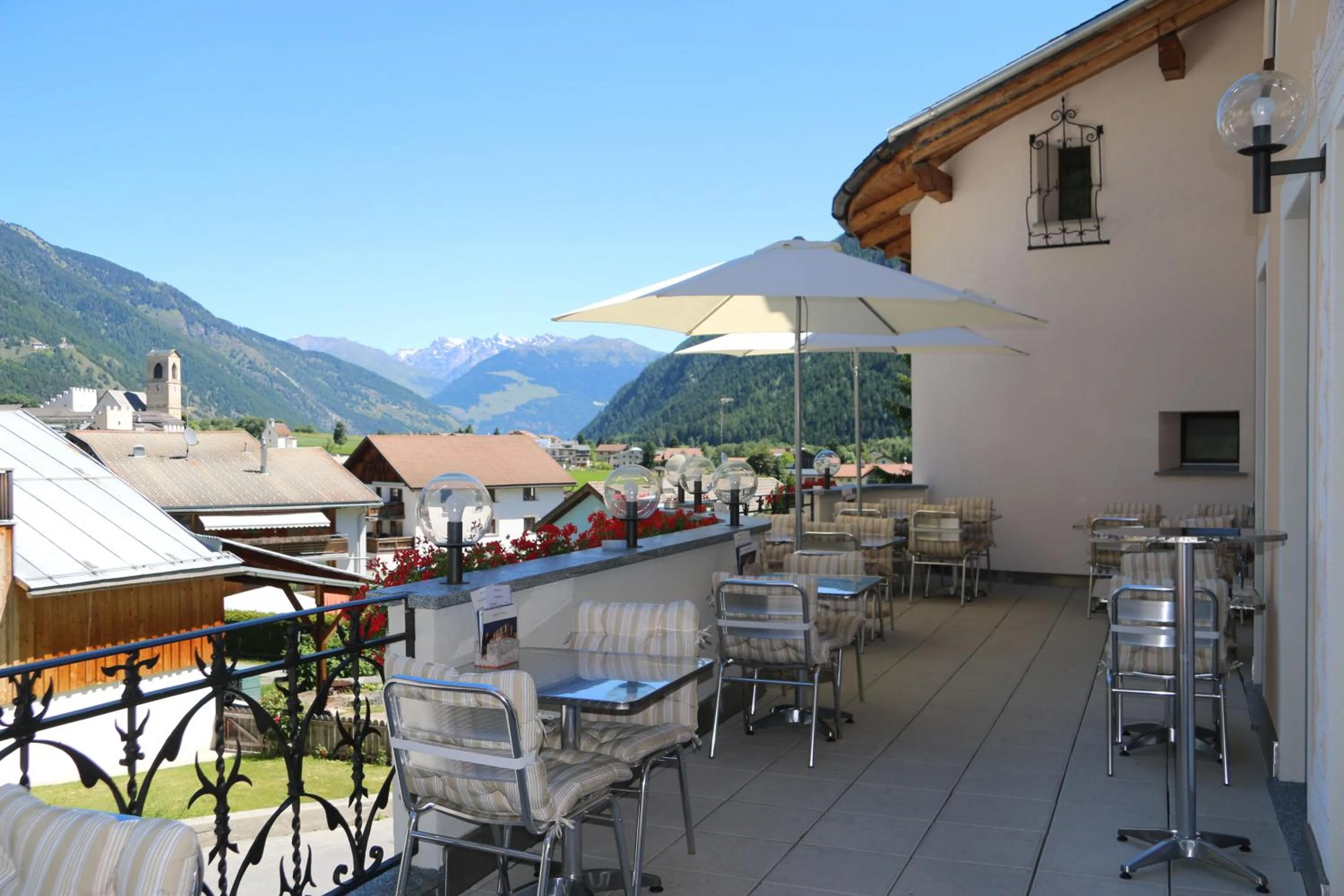 Balcony/Terrace in Hotel Helvetia