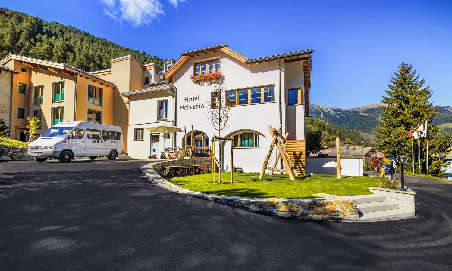 Property building in Hotel Helvetia