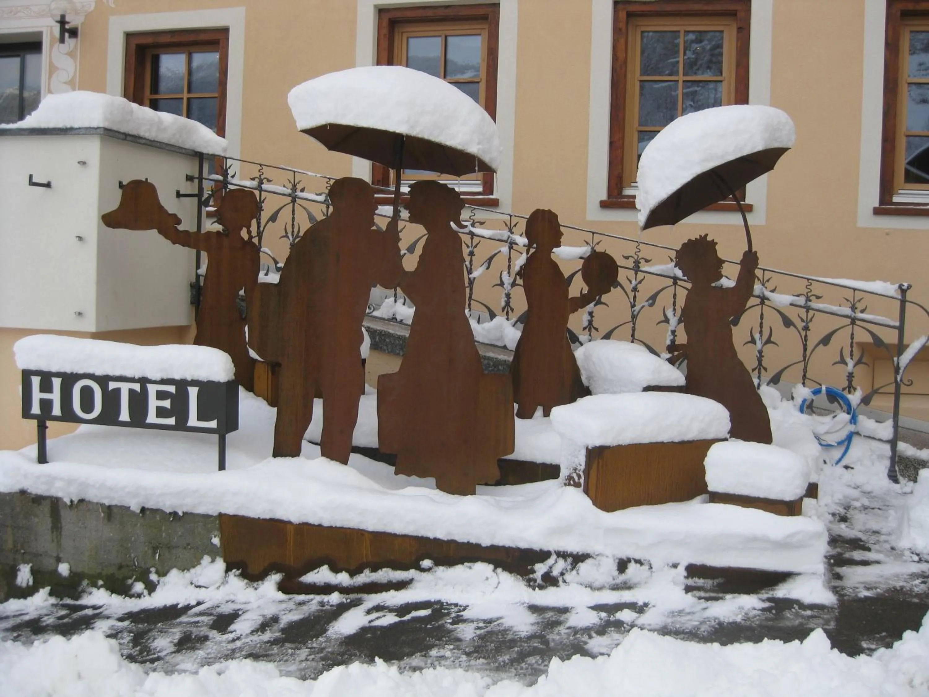 Facade/entrance in Hotel Helvetia