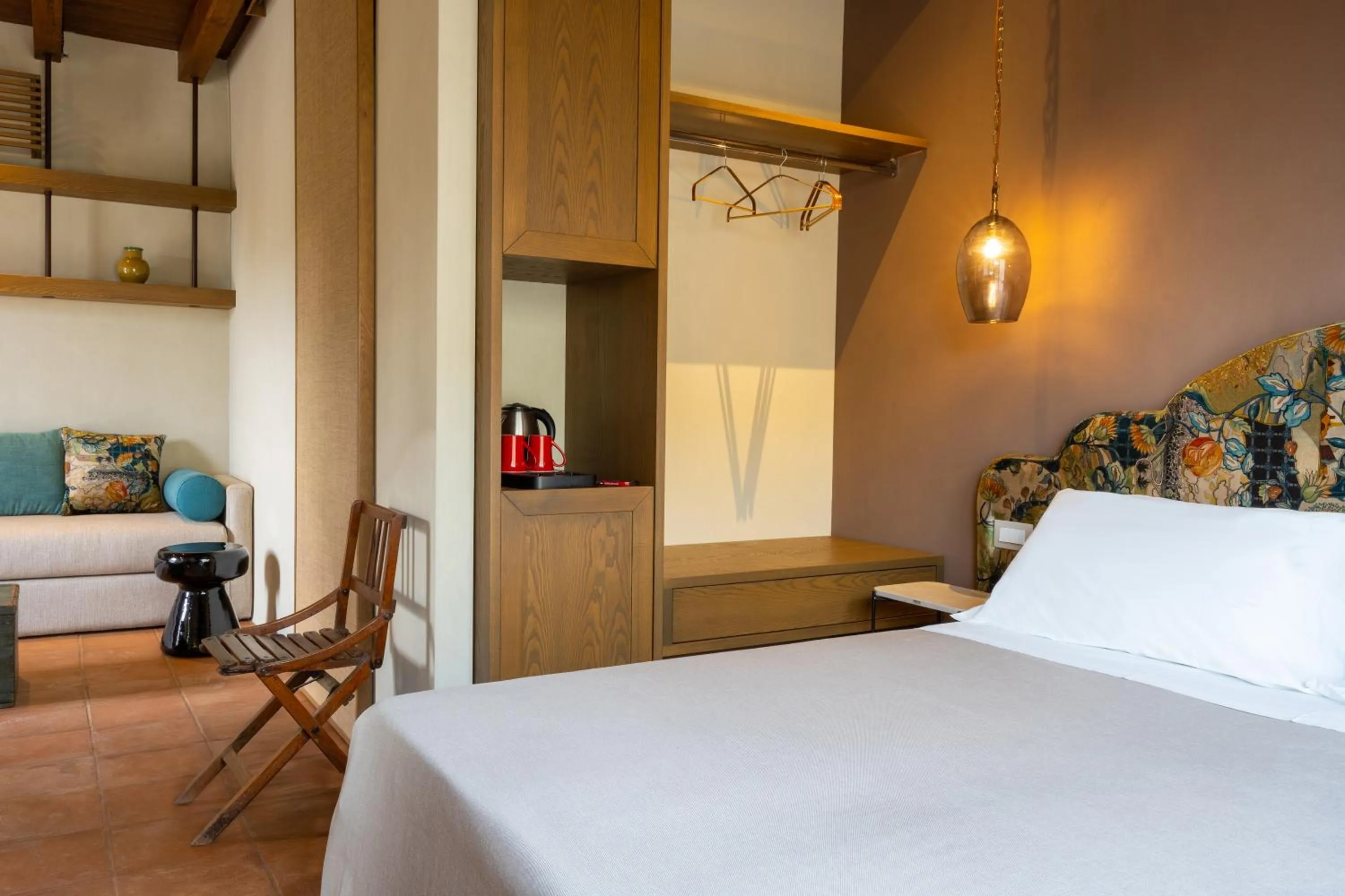 Bedroom, Bed in Resort Fontes Episcopi