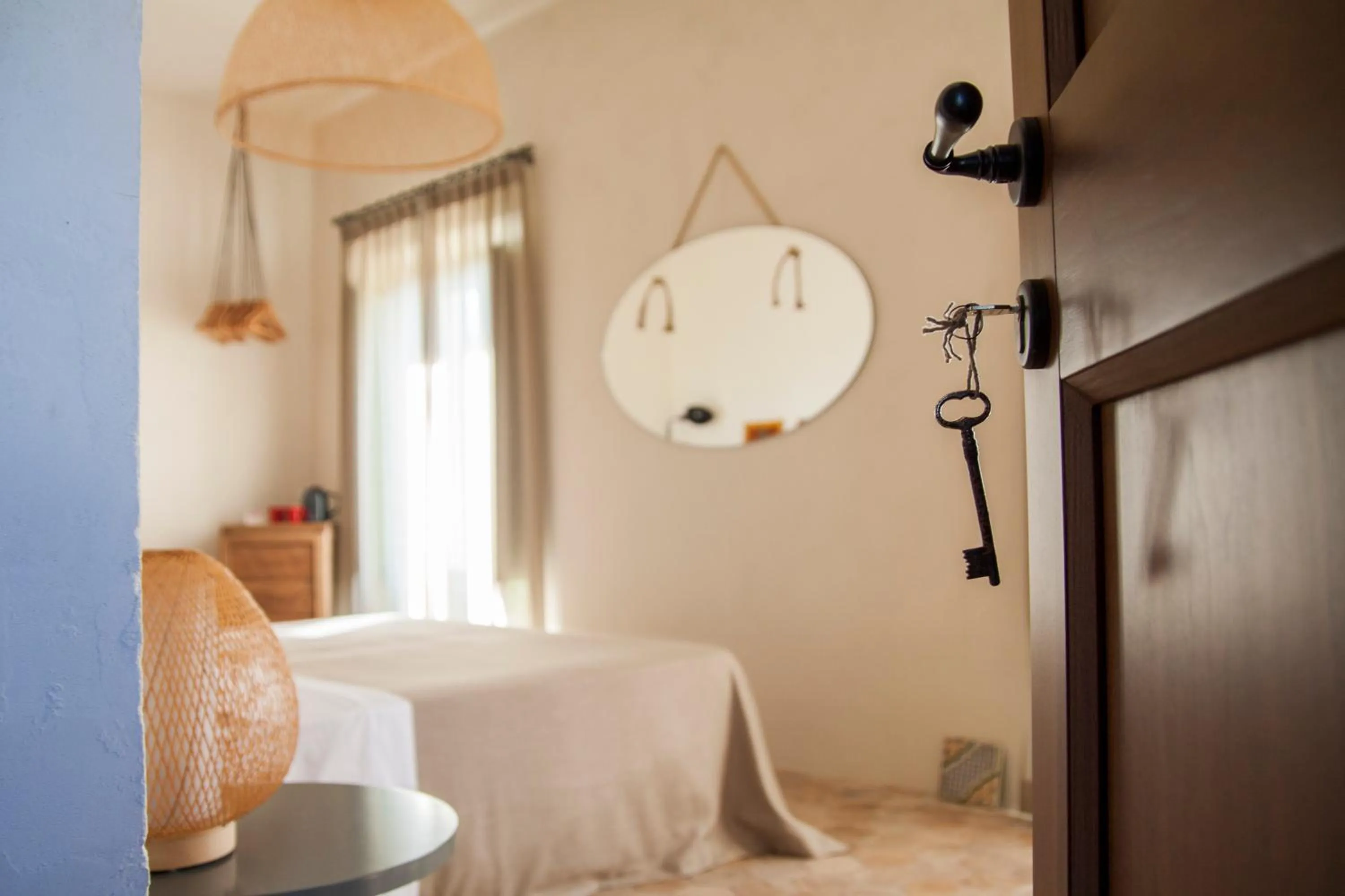 Decorative detail, Bed in Resort Fontes Episcopi