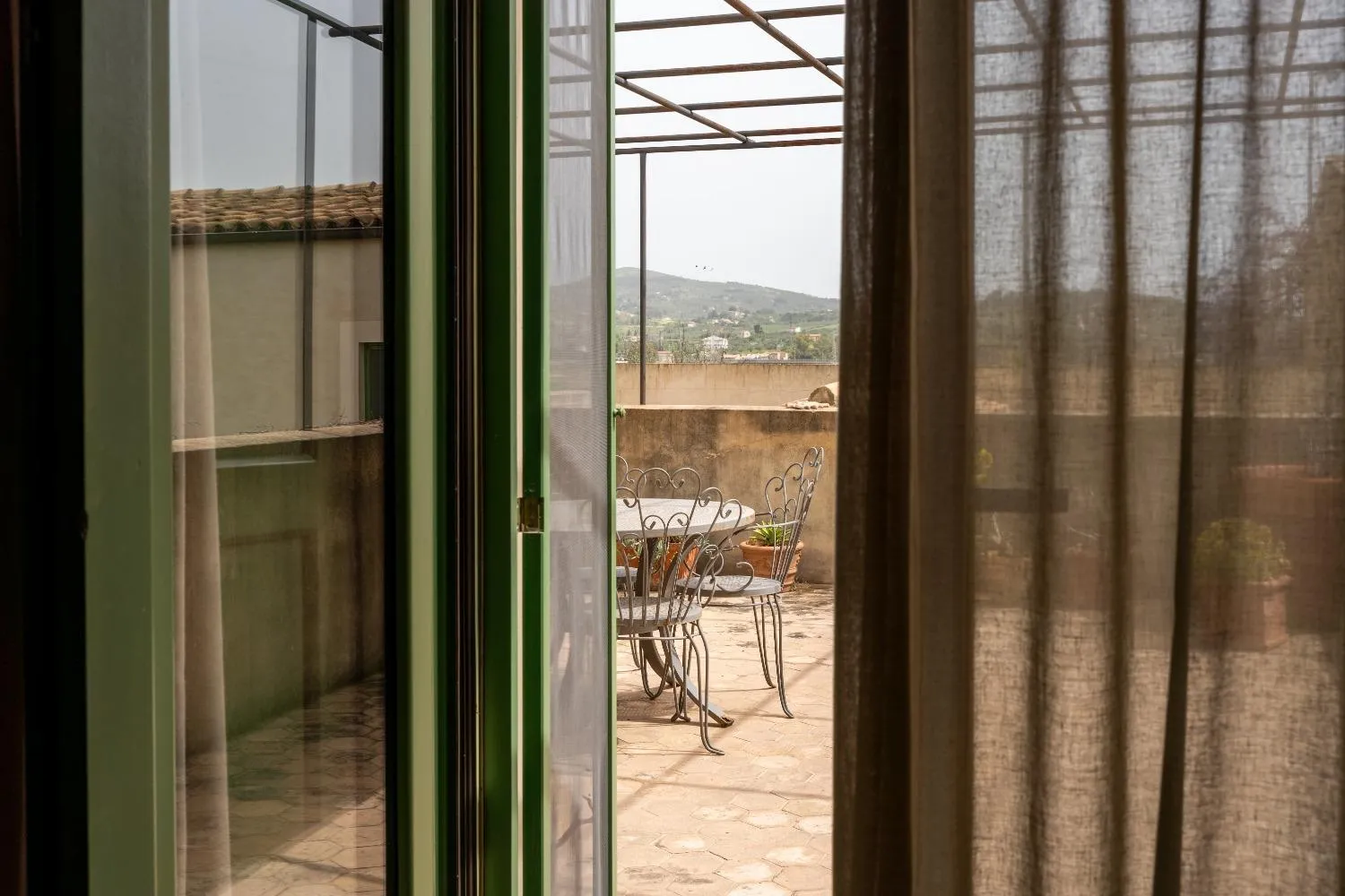 Inner courtyard view in Resort Fontes Episcopi