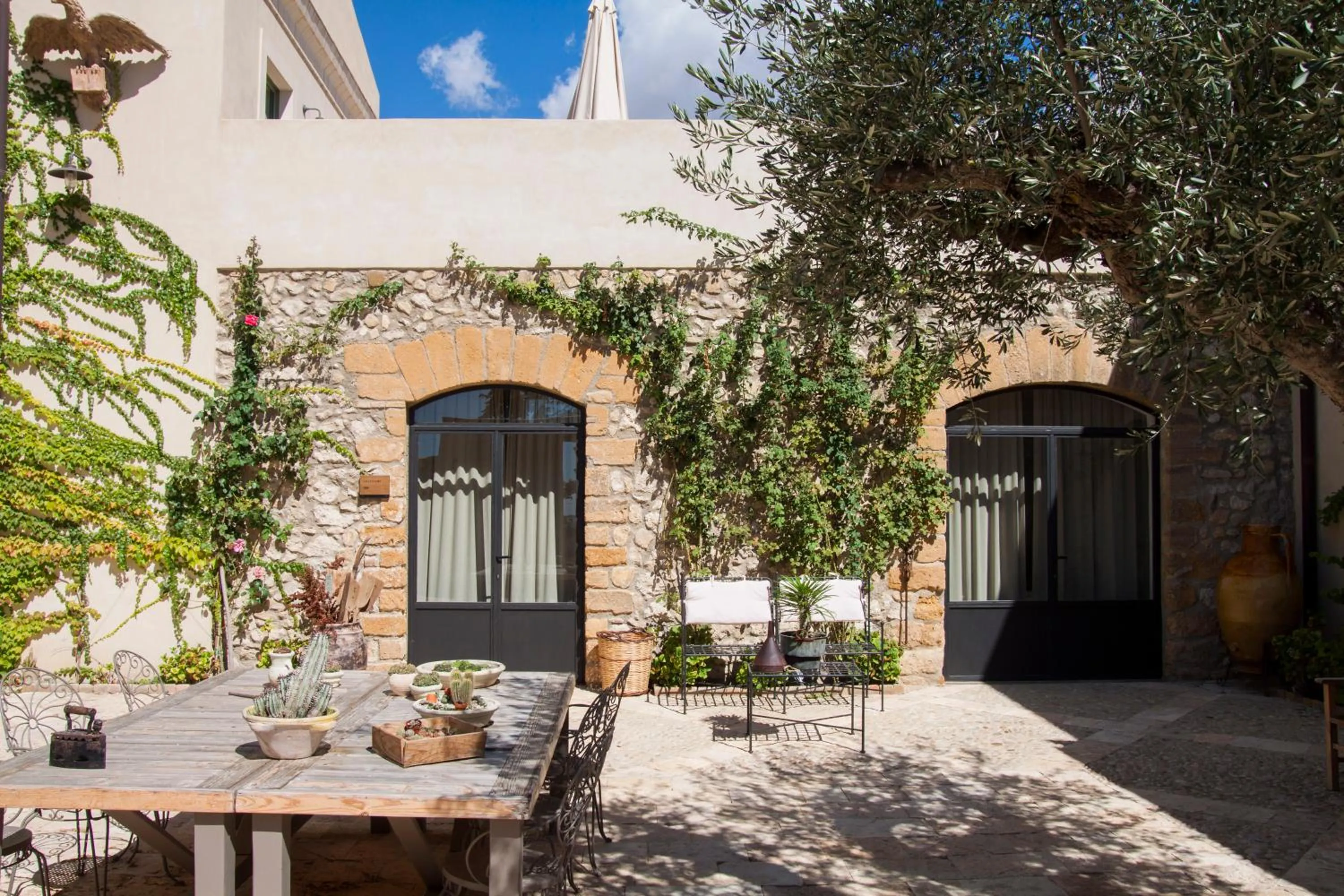 Patio in Resort Fontes Episcopi