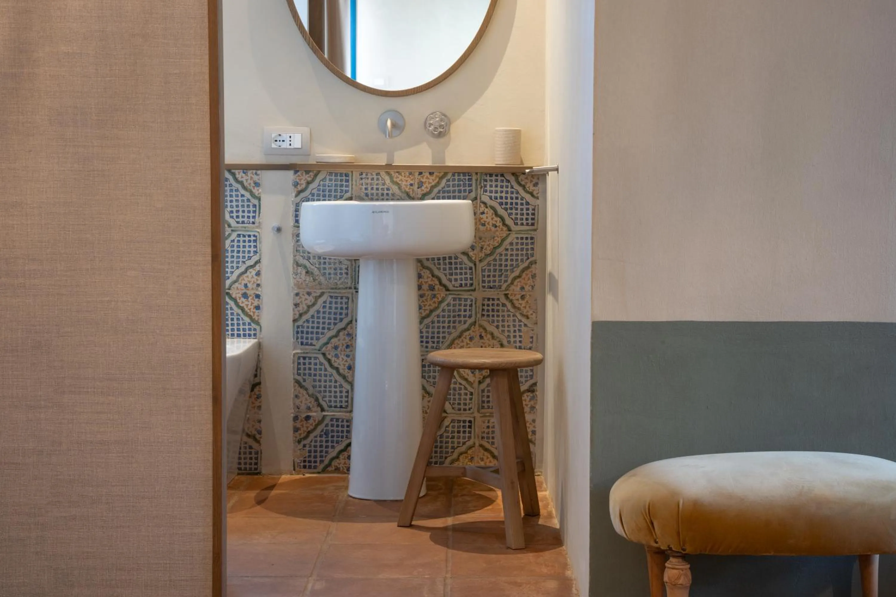 Toilet in Resort Fontes Episcopi