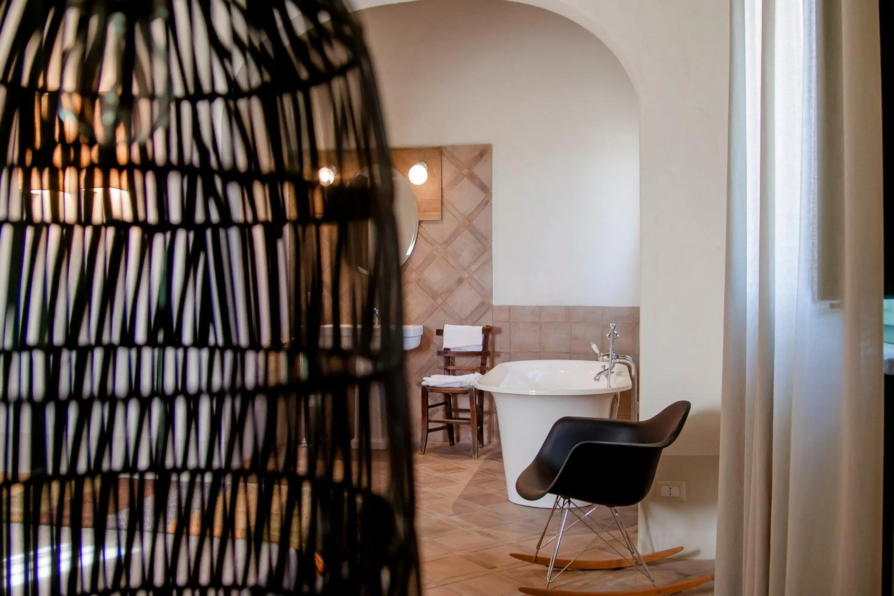 Decorative detail in Resort Fontes Episcopi