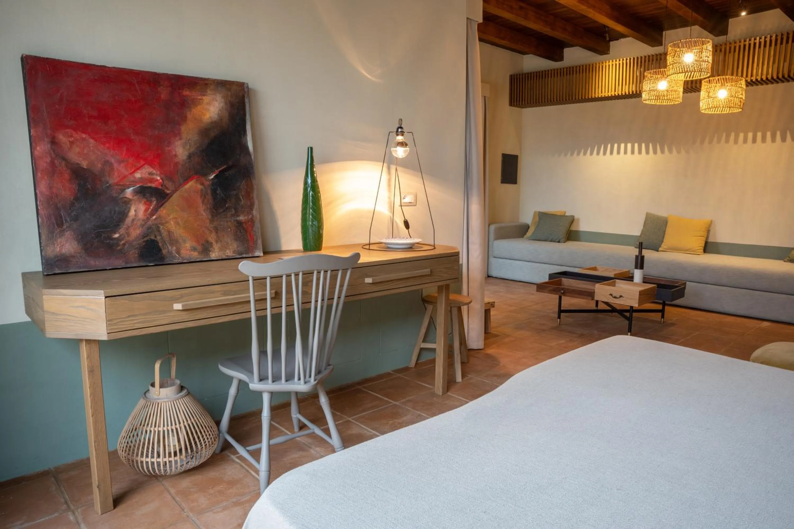 Bed in Resort Fontes Episcopi