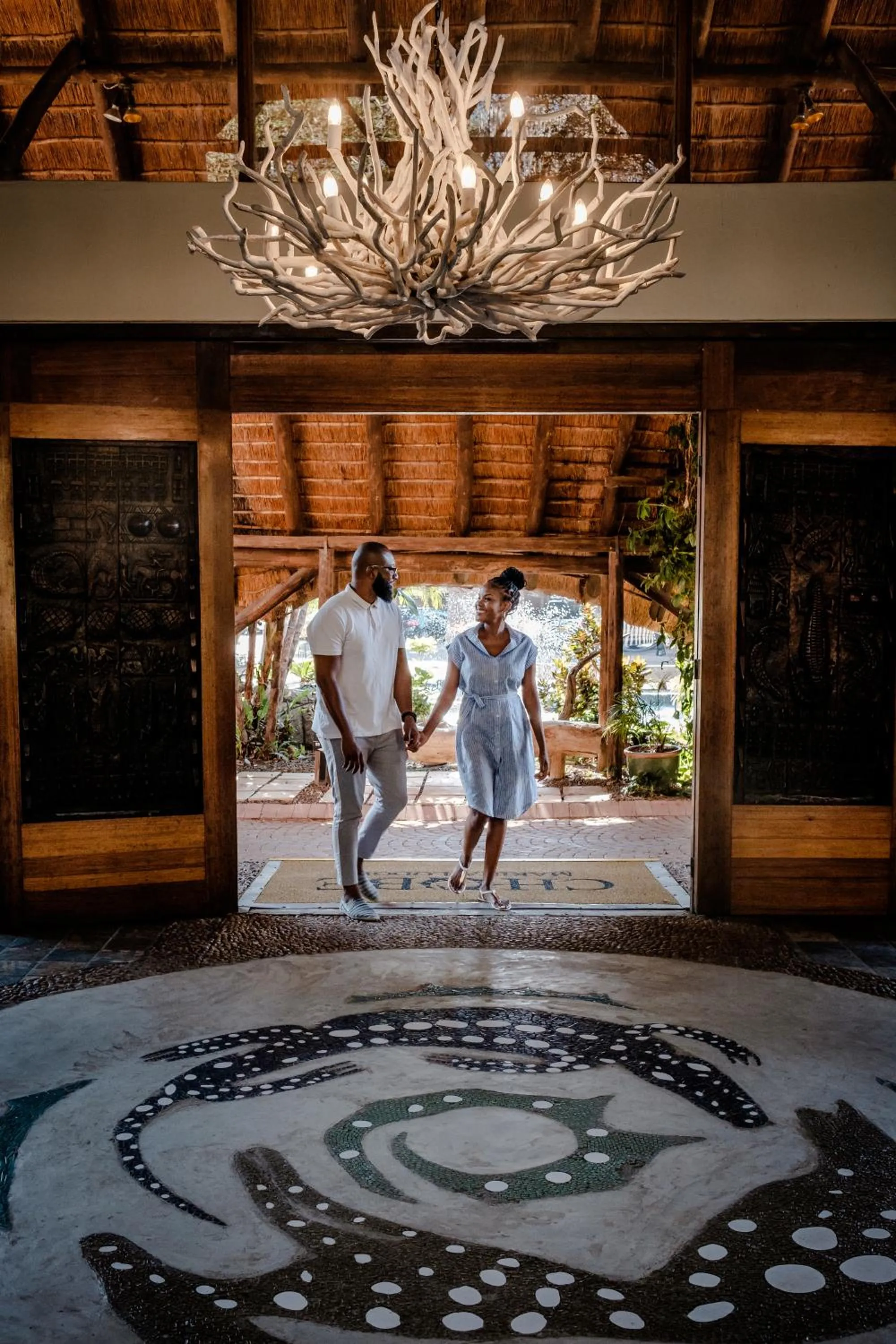 Facade/entrance in Chobe Marina Lodge