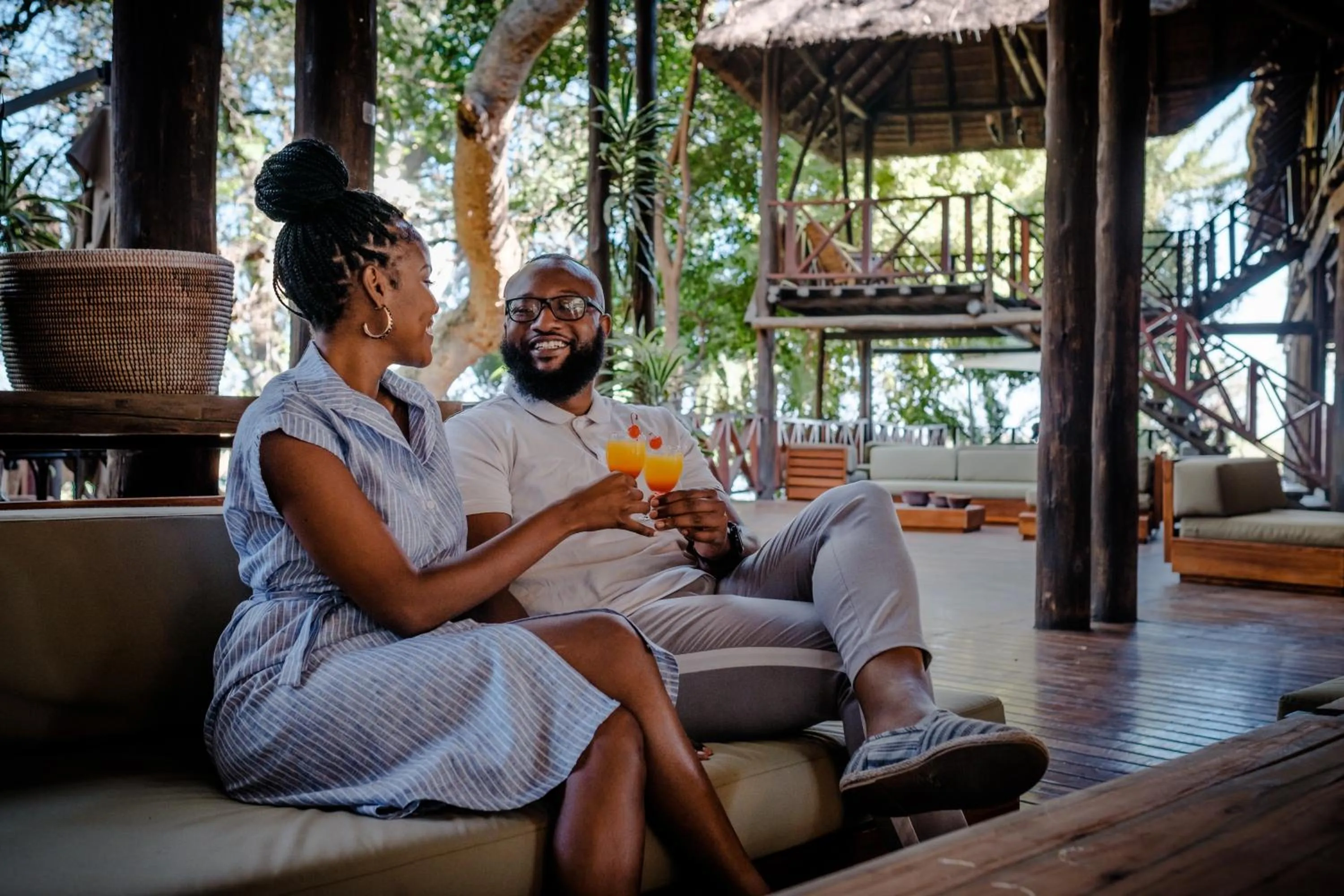 Facade/entrance in Chobe Marina Lodge