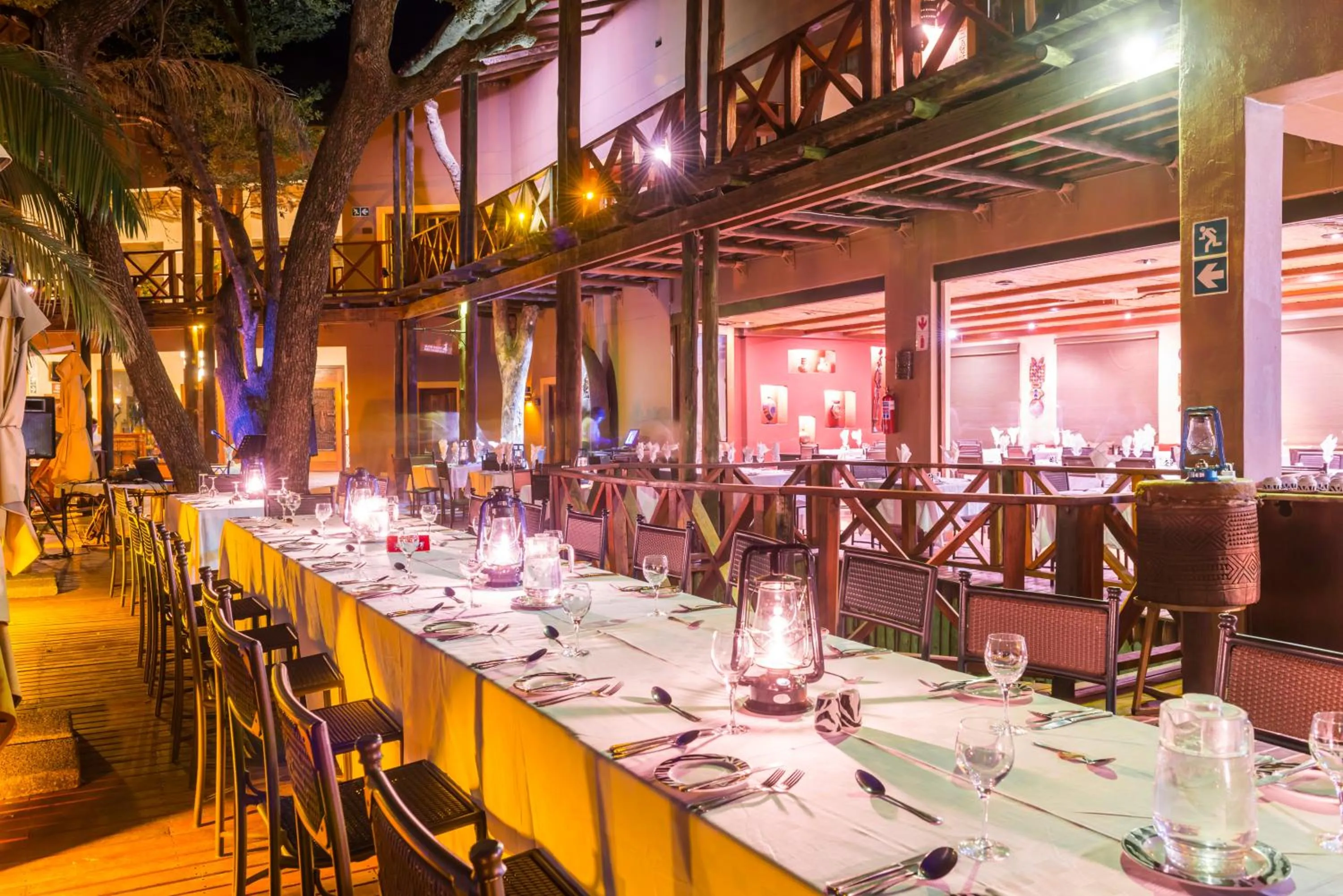 Restaurant/places to eat in Chobe Marina Lodge