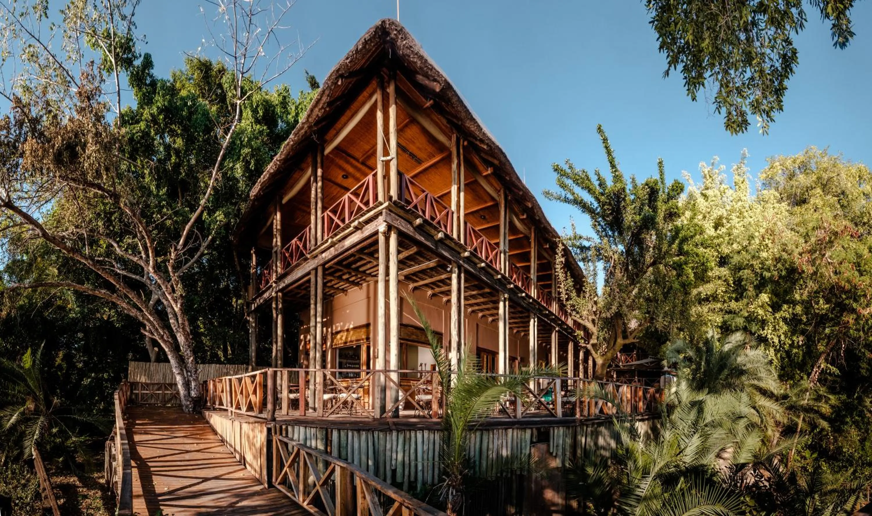 Property building in Chobe Marina Lodge