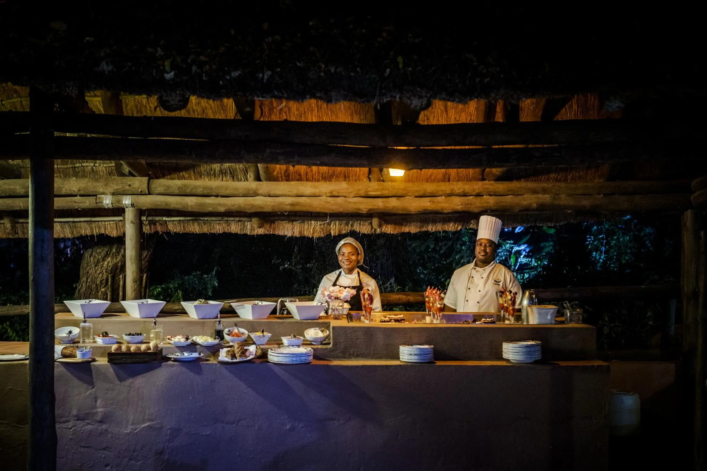 Food in Chobe Marina Lodge