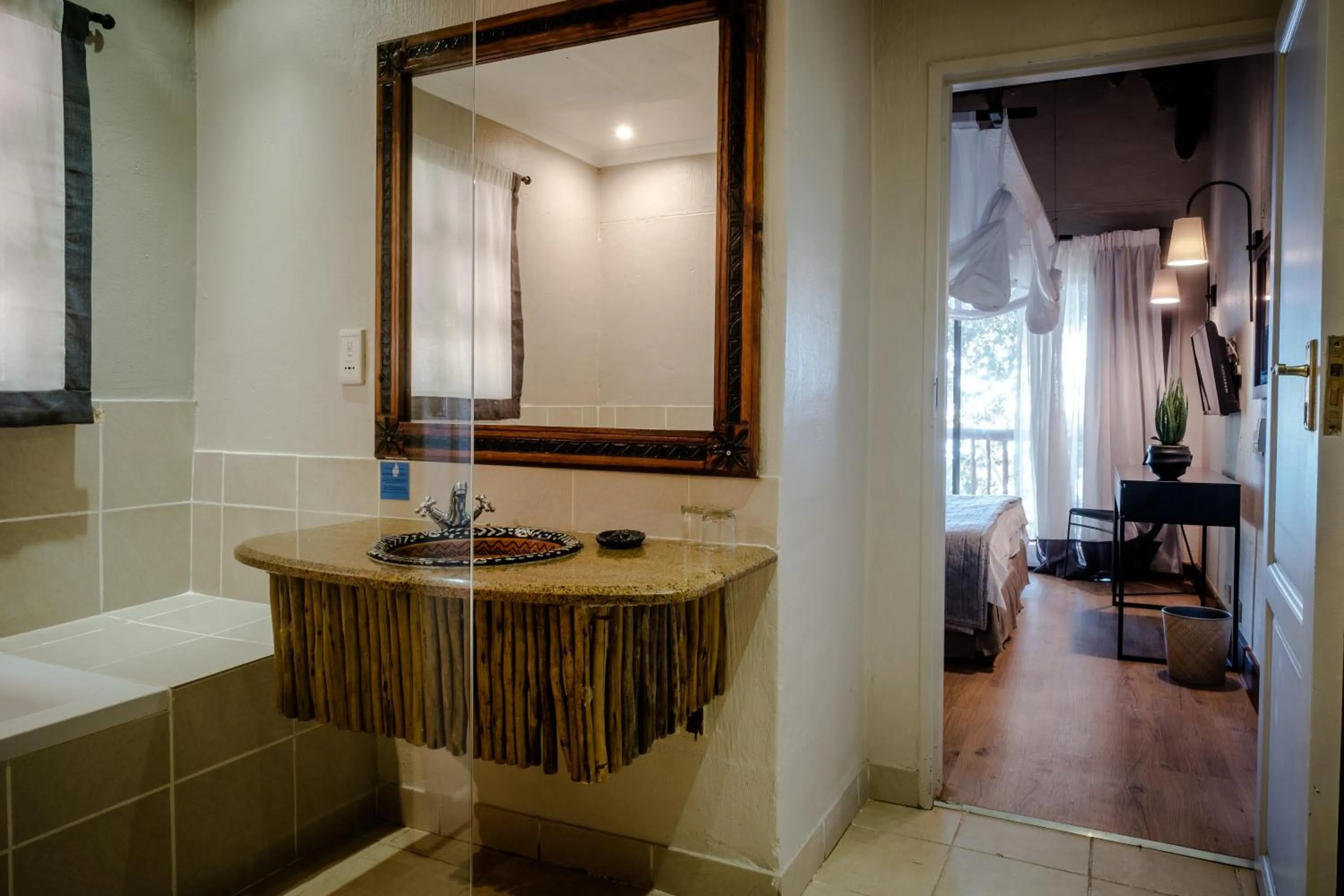 Bathroom in Chobe Marina Lodge