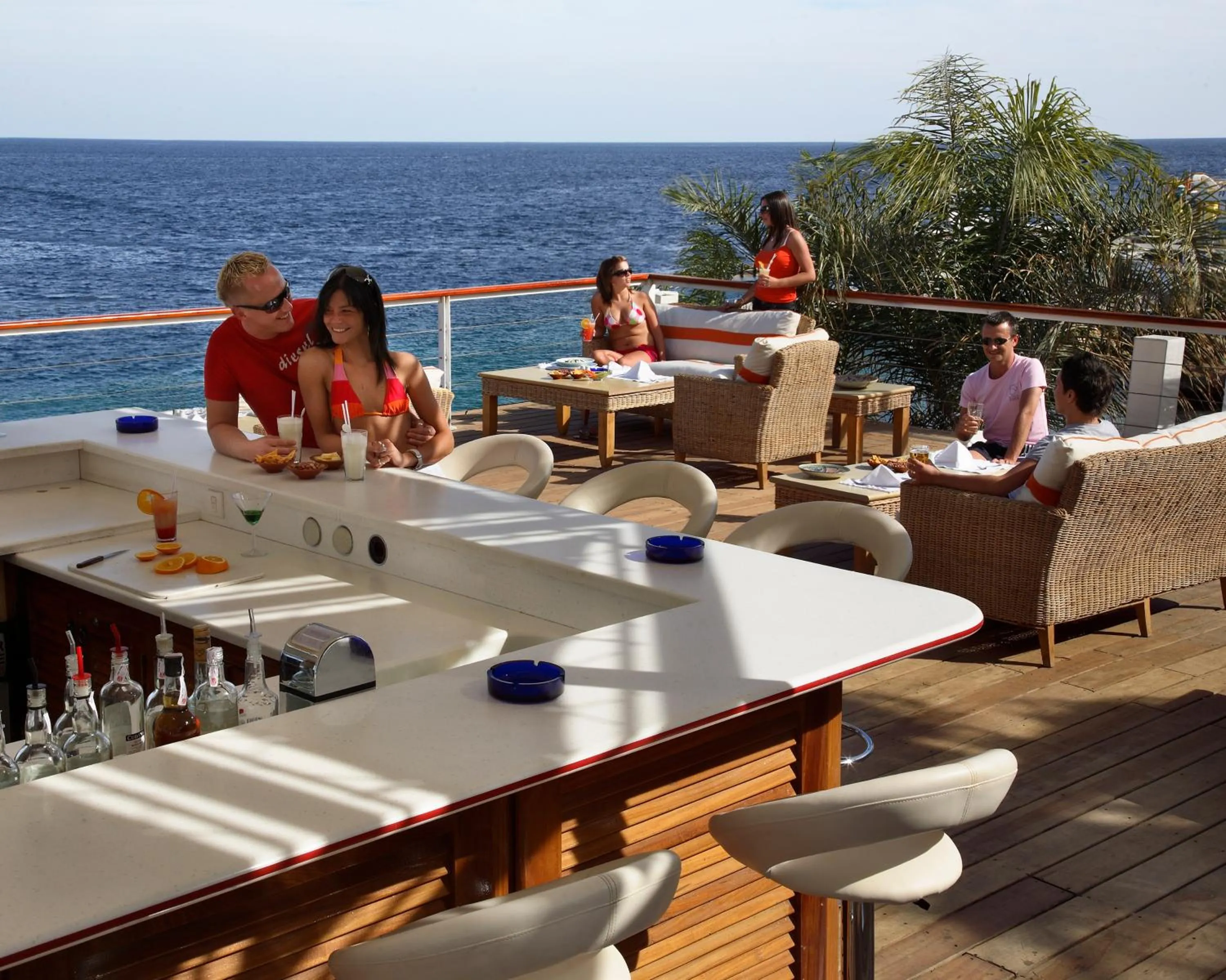 Balcony/Terrace in Lido Sharm Hotel Naama Bay