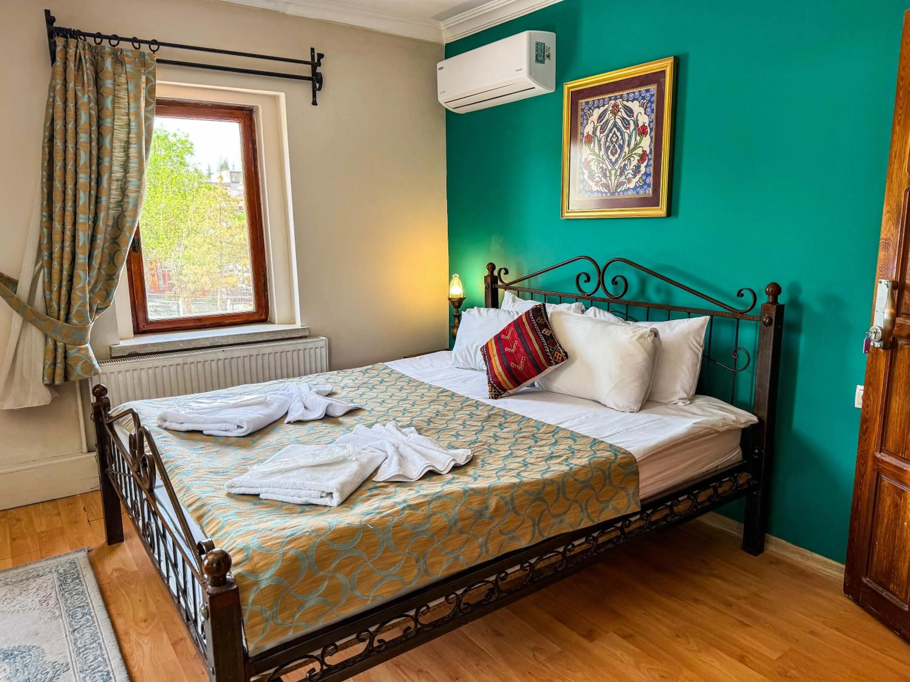 Bed in Nomads Cave Hotel & Rooftop