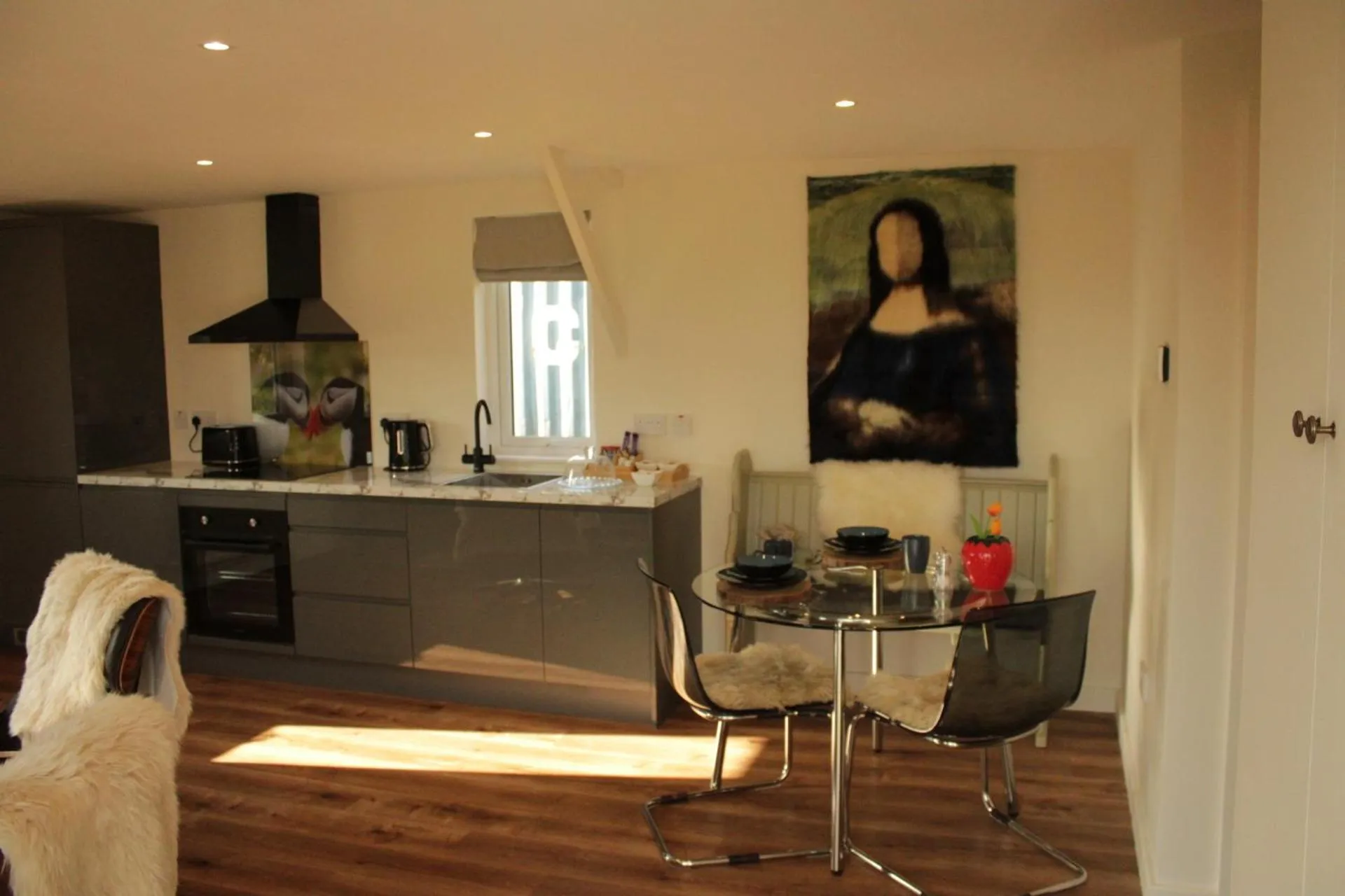 Dining area in White Swan Inn