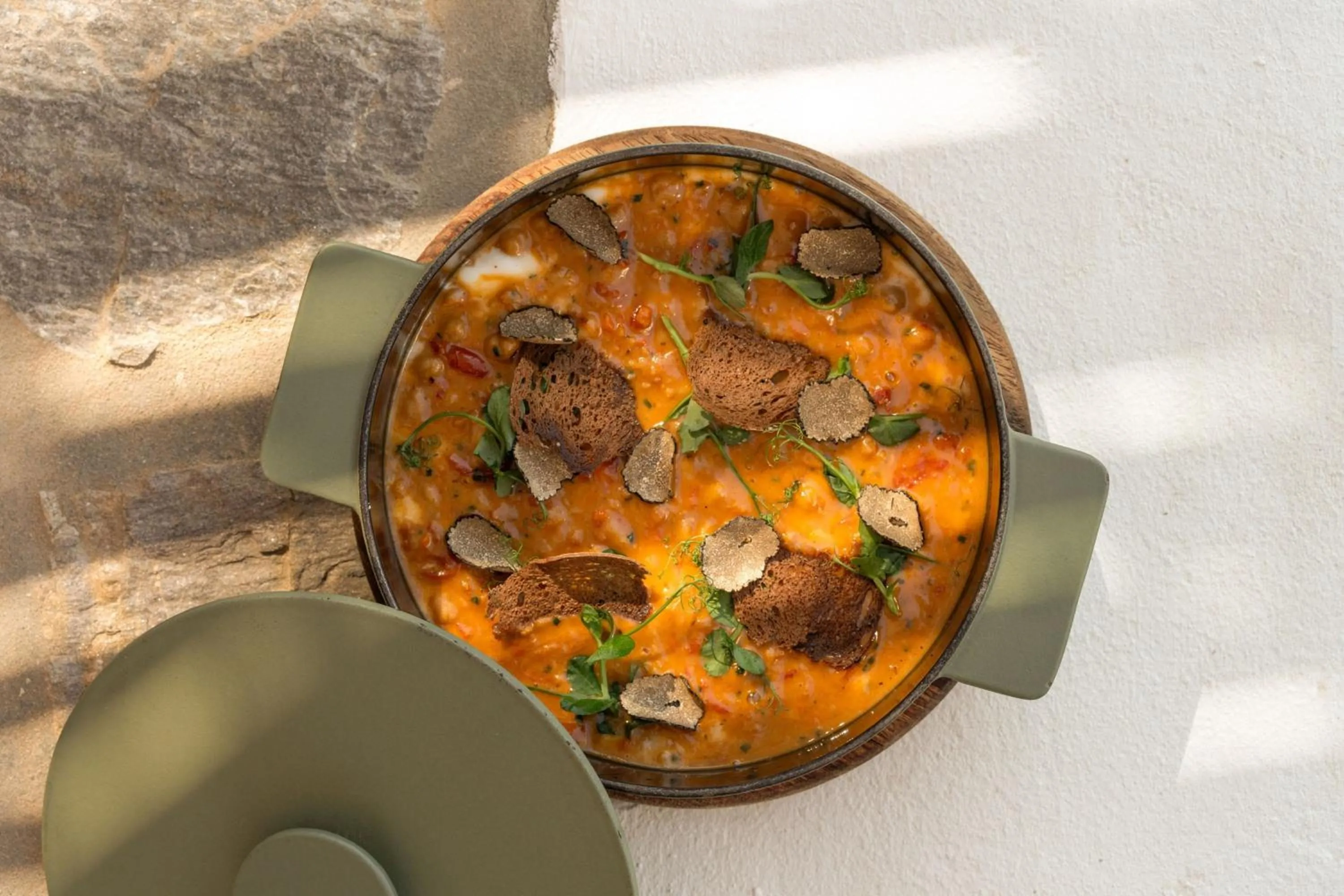 Restaurant/places to eat in Cosme, a Luxury Collection Resort, Paros