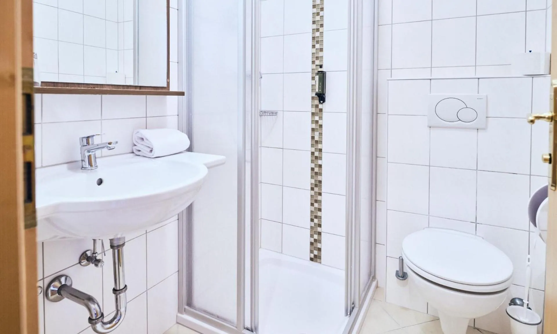 Shower in Hotel Kirchboden by Alpeffect Hotels