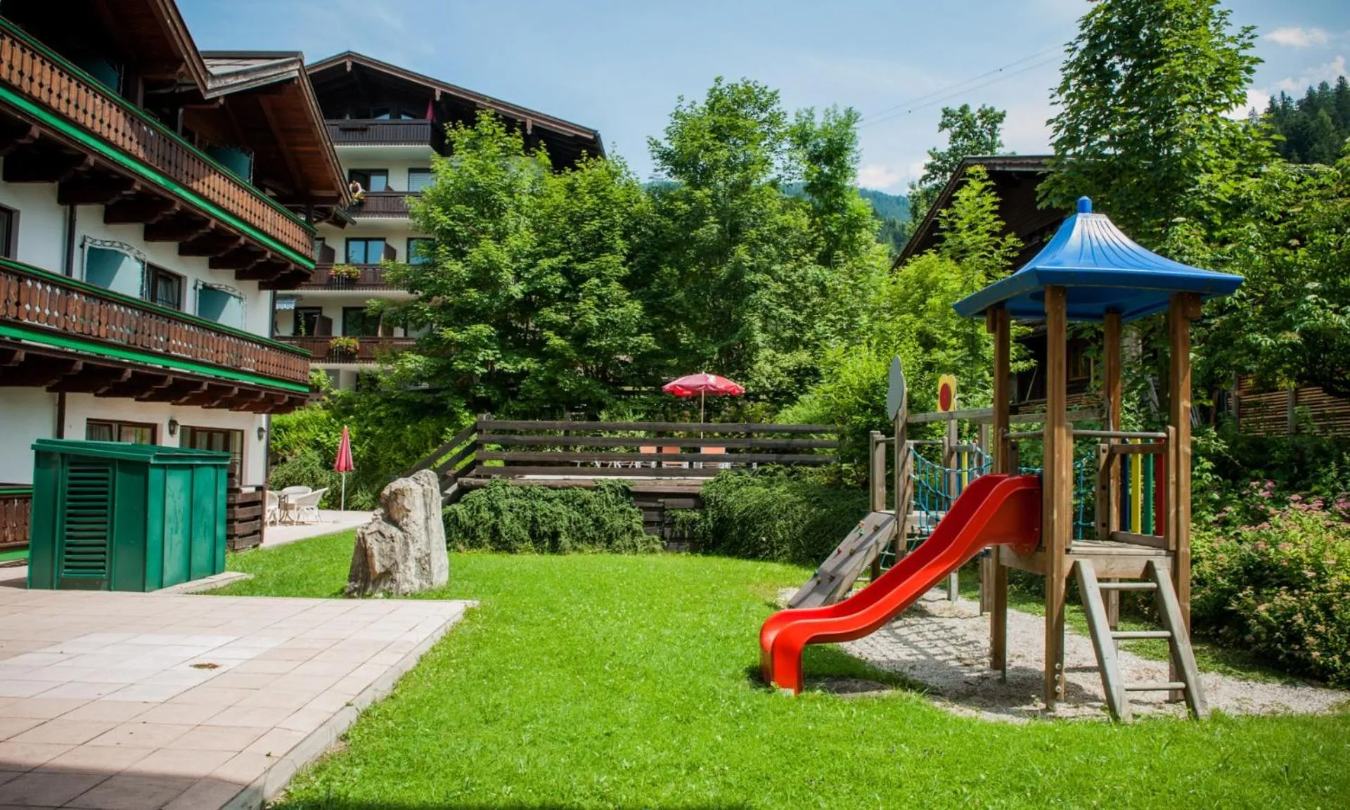 Children play ground in Hotel Kirchboden by Alpeffect Hotels