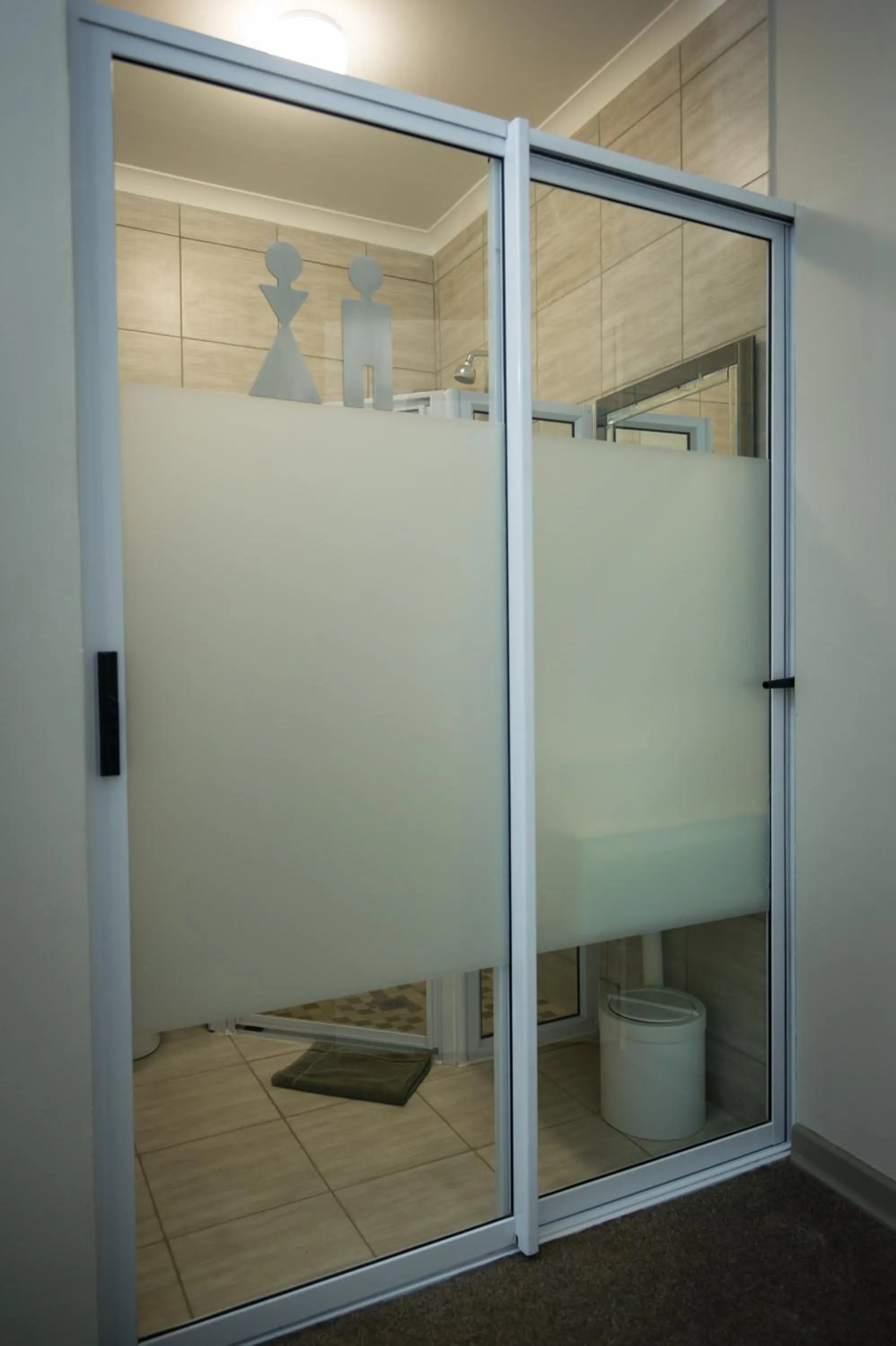 Shower in Palm Lodge Guest House