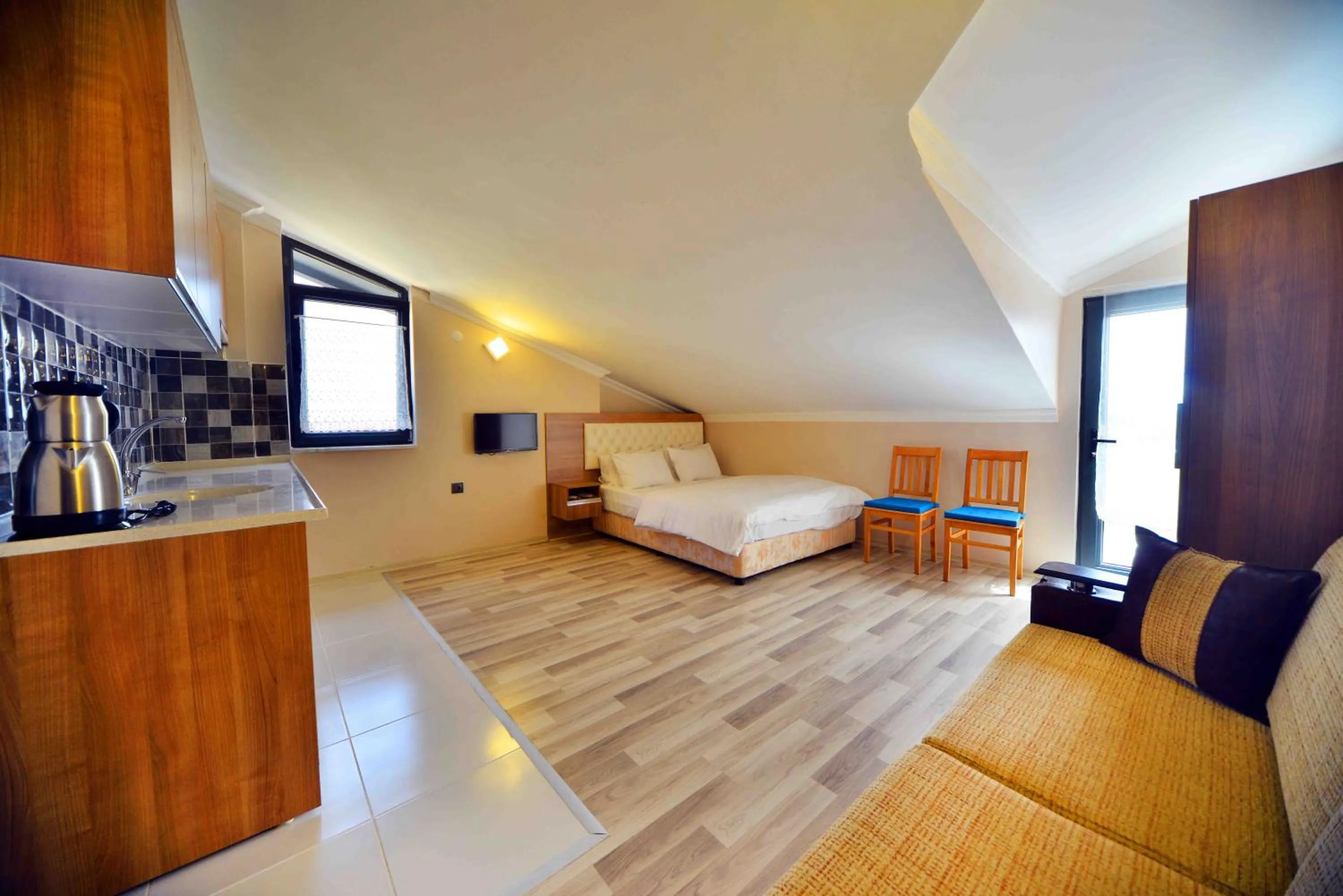 Bed in Asil Apart Hotel