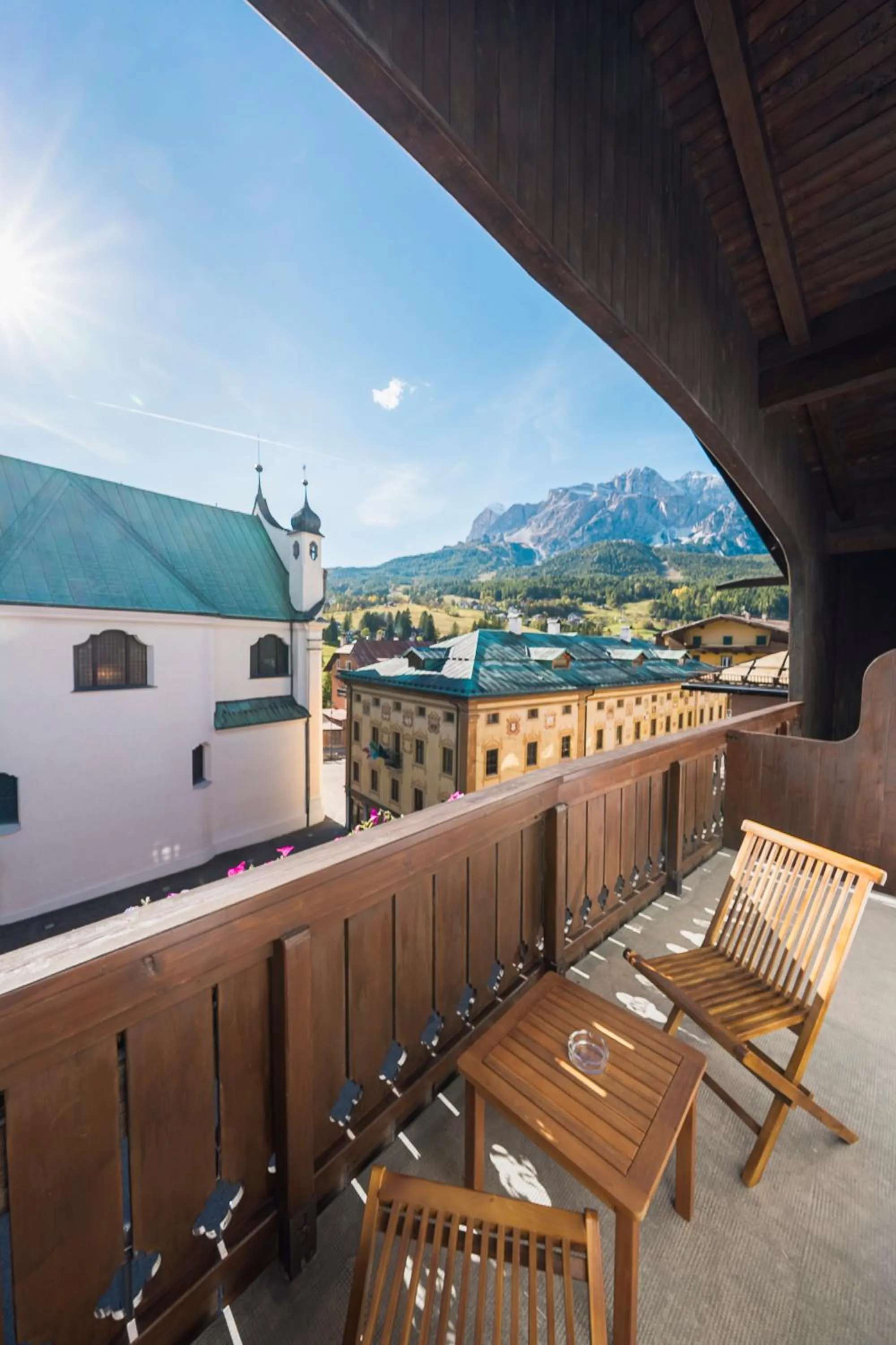 City view in Hotel Montana