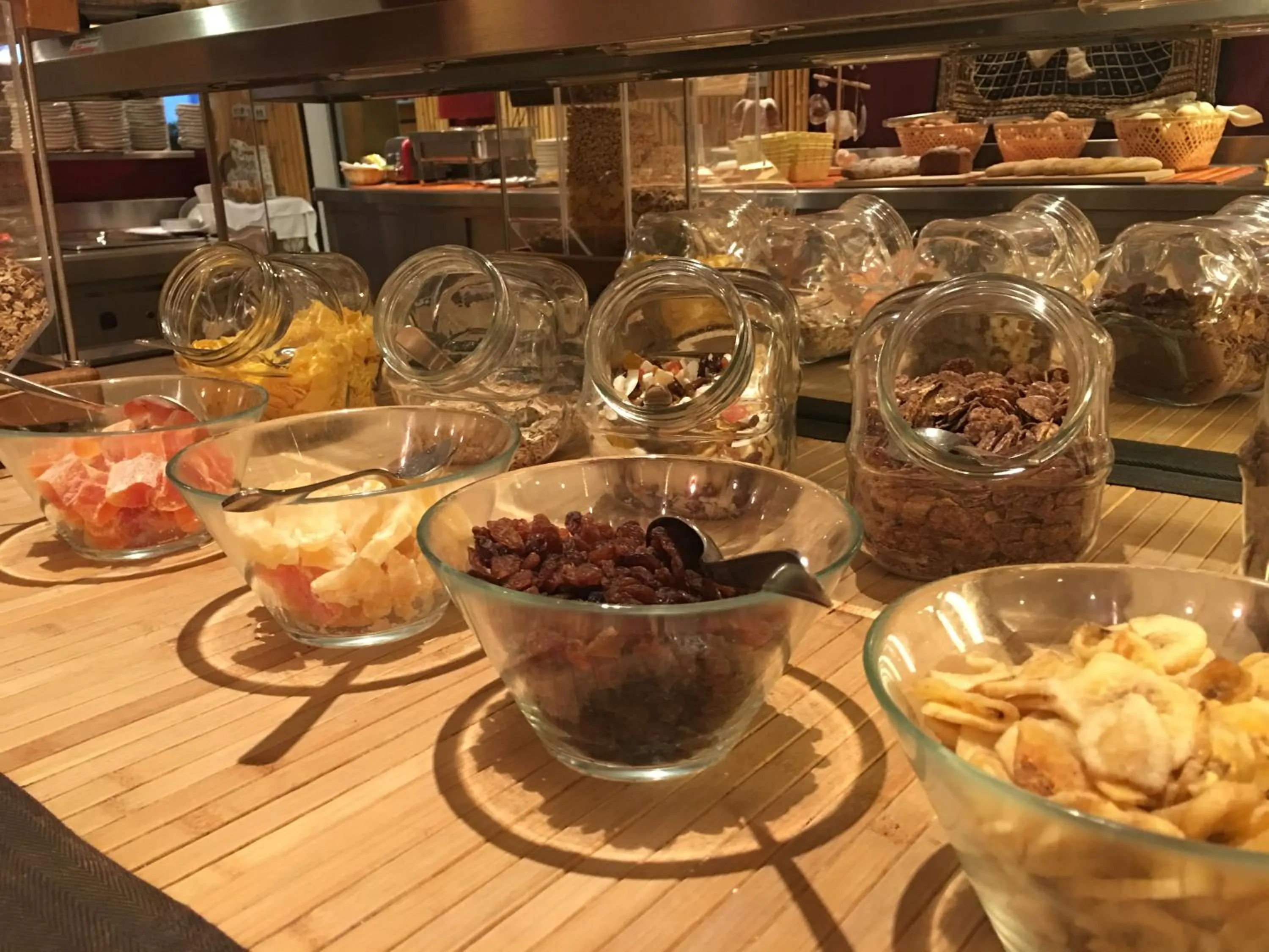 Buffet breakfast in Hotel Bamboo