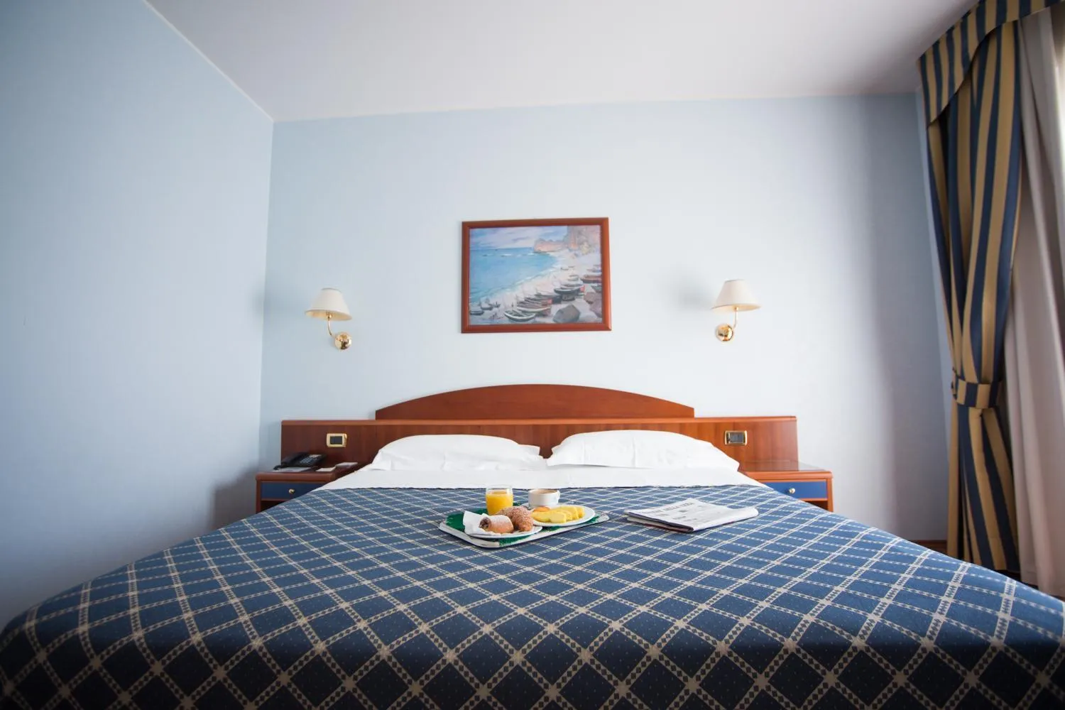 Bed in Hotel Levante