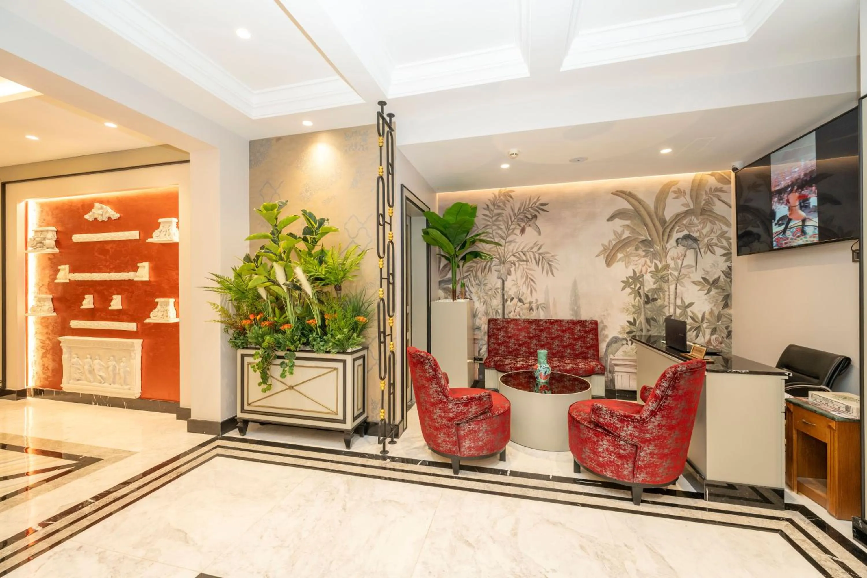 TV and multimedia in The Byzantium Suites Hotel & Spa