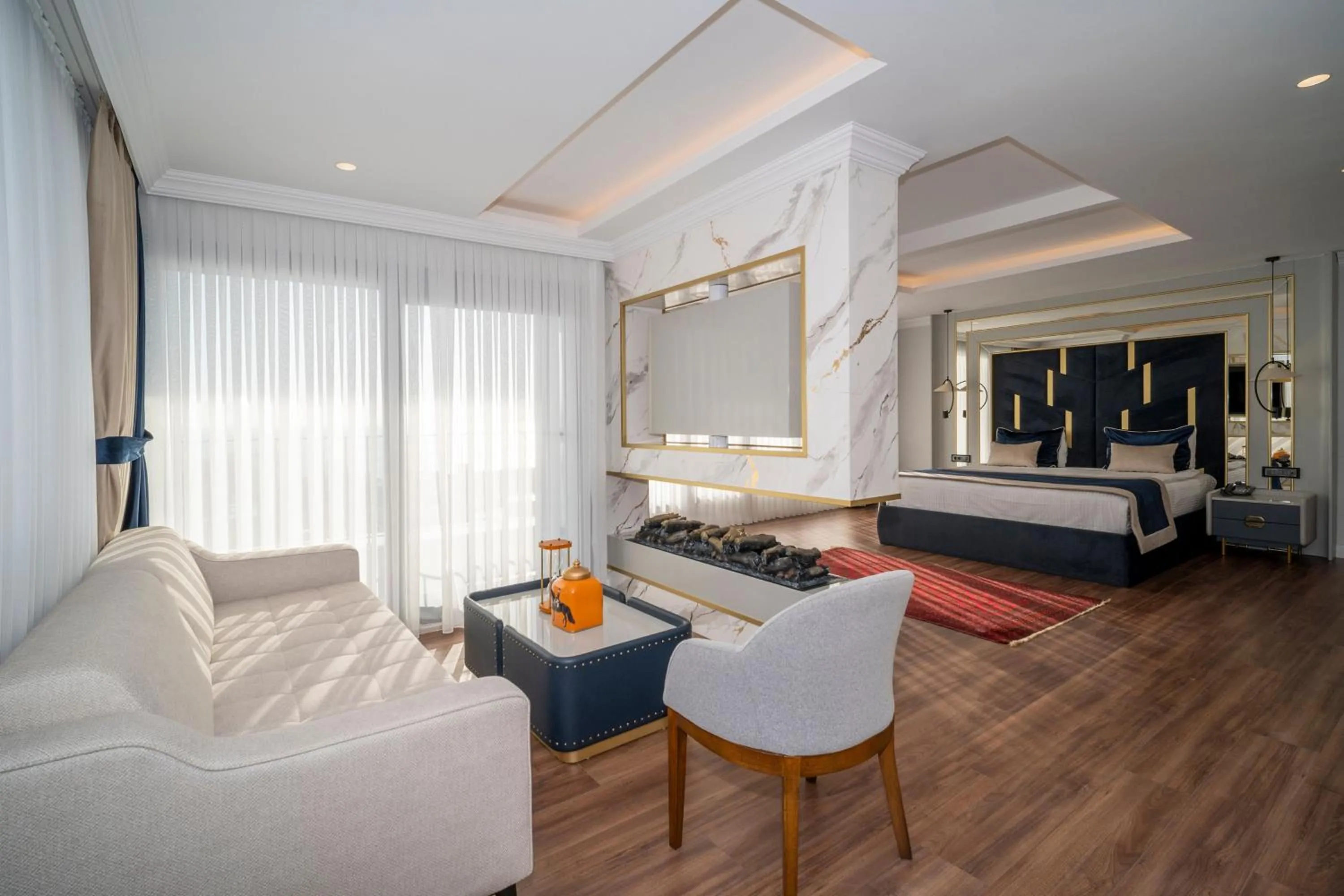 Seating area in The Byzantium Suites Hotel & Spa