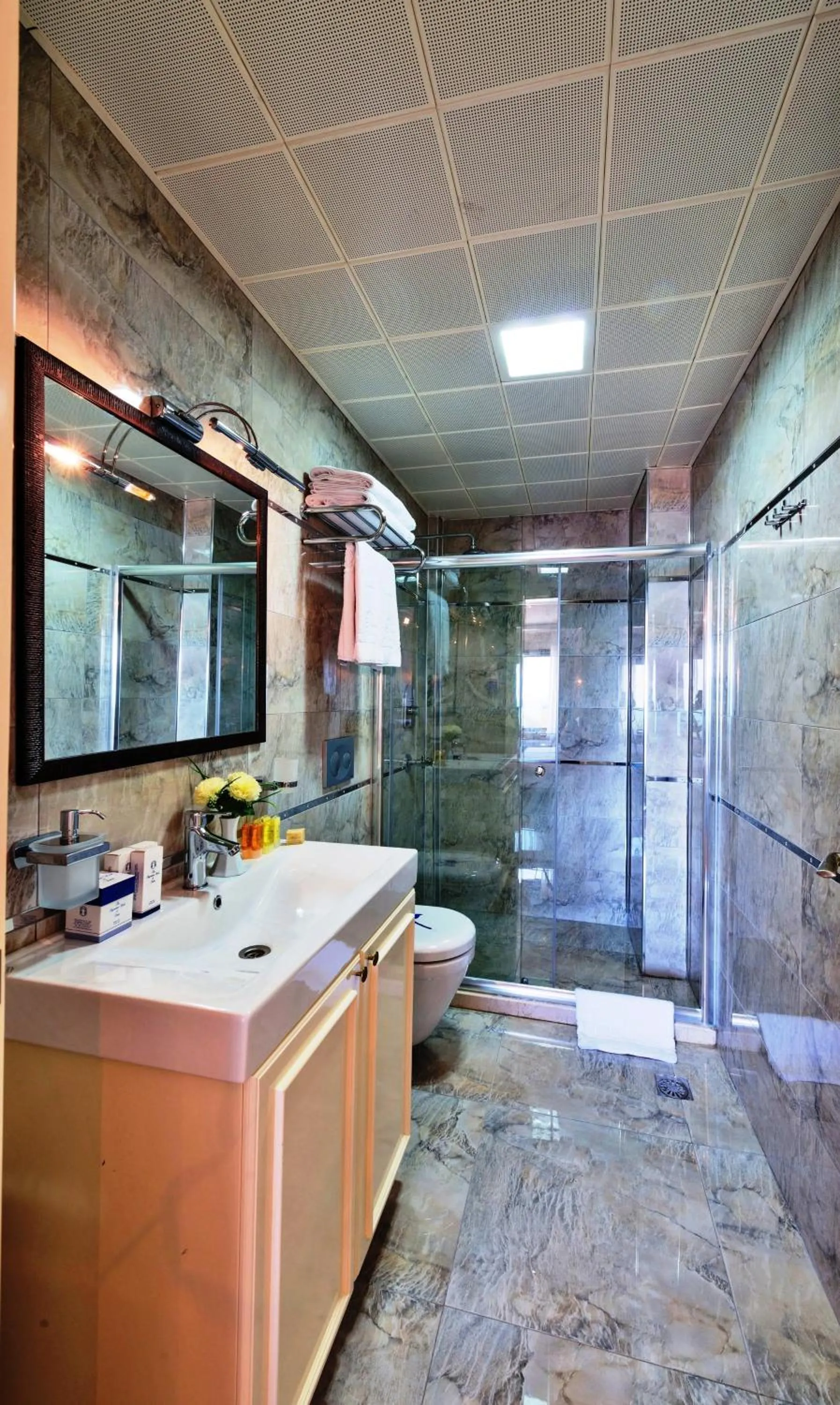 Bathroom in The Byzantium Suites Hotel & Spa