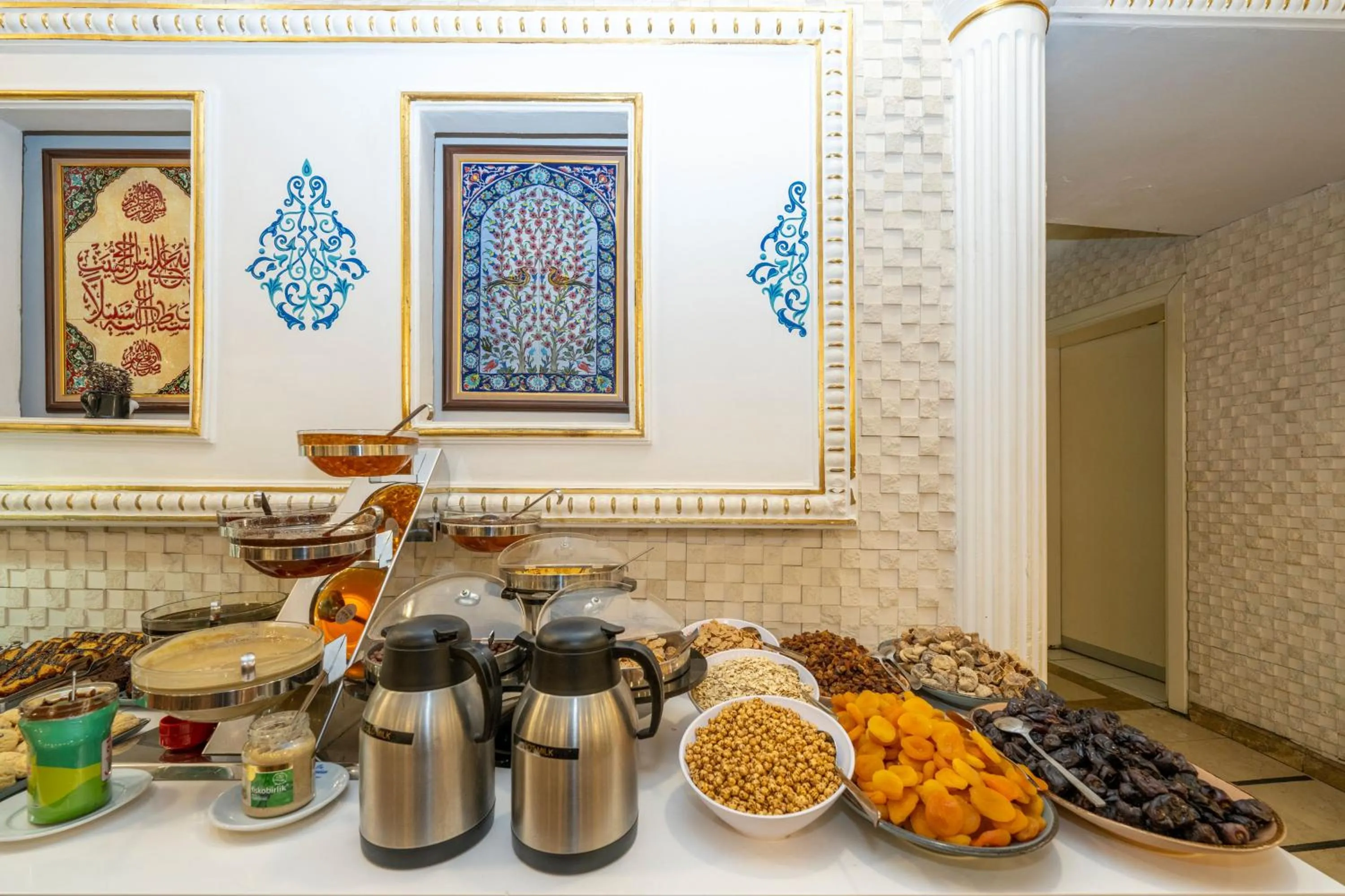 Continental breakfast in The Byzantium Suites Hotel & Spa