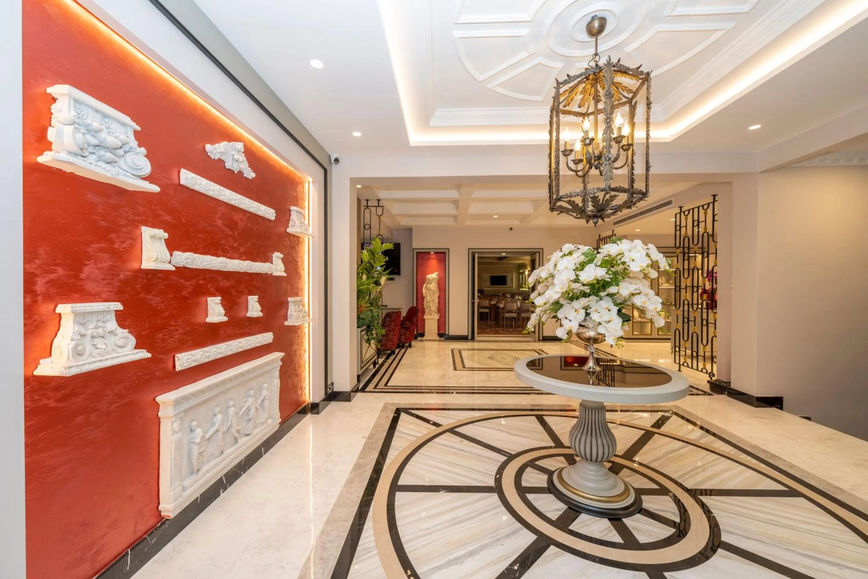 Lobby or reception in The Byzantium Suites Hotel & Spa
