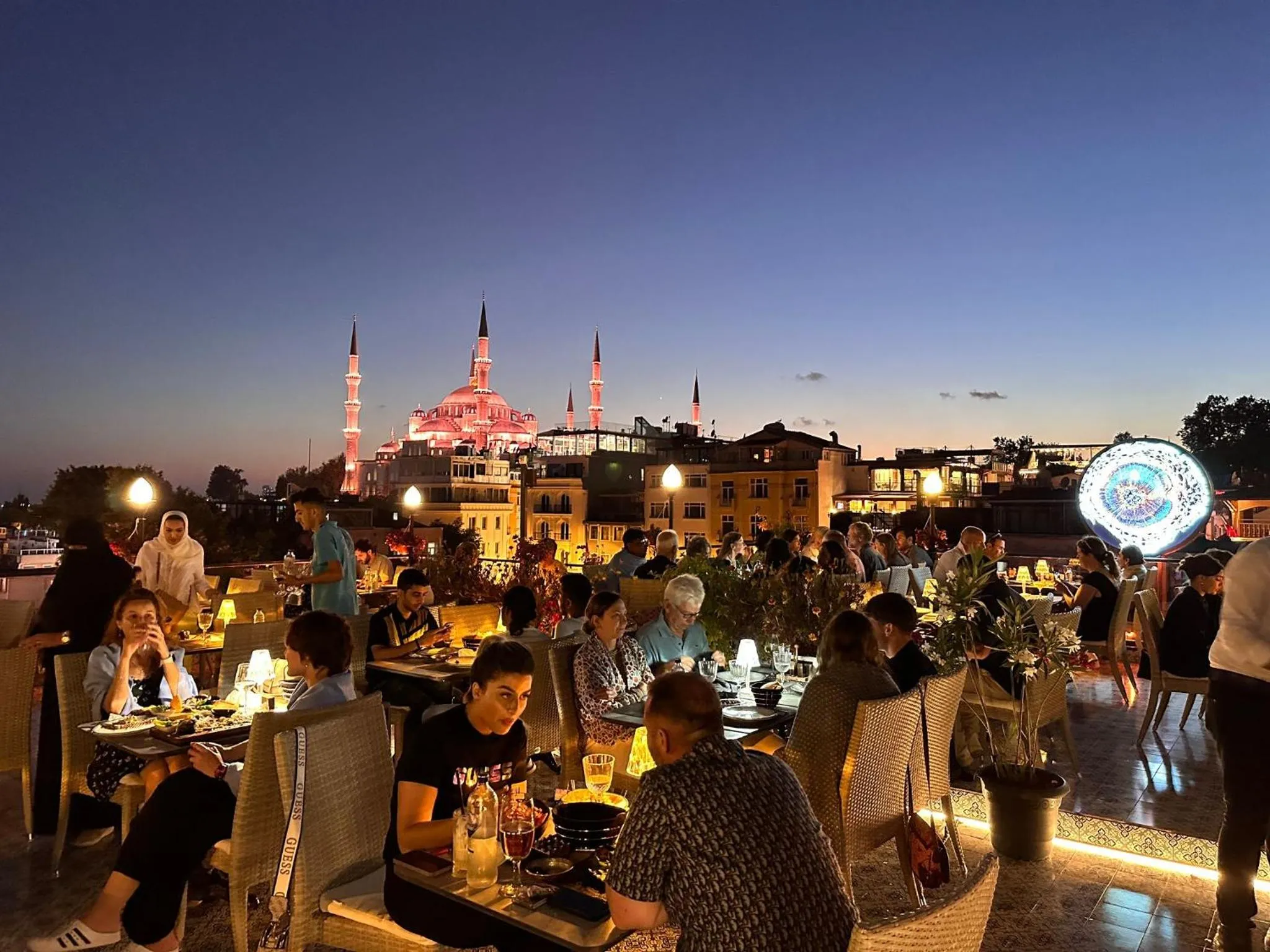 Restaurant/places to eat in The Byzantium Suites Hotel & Spa