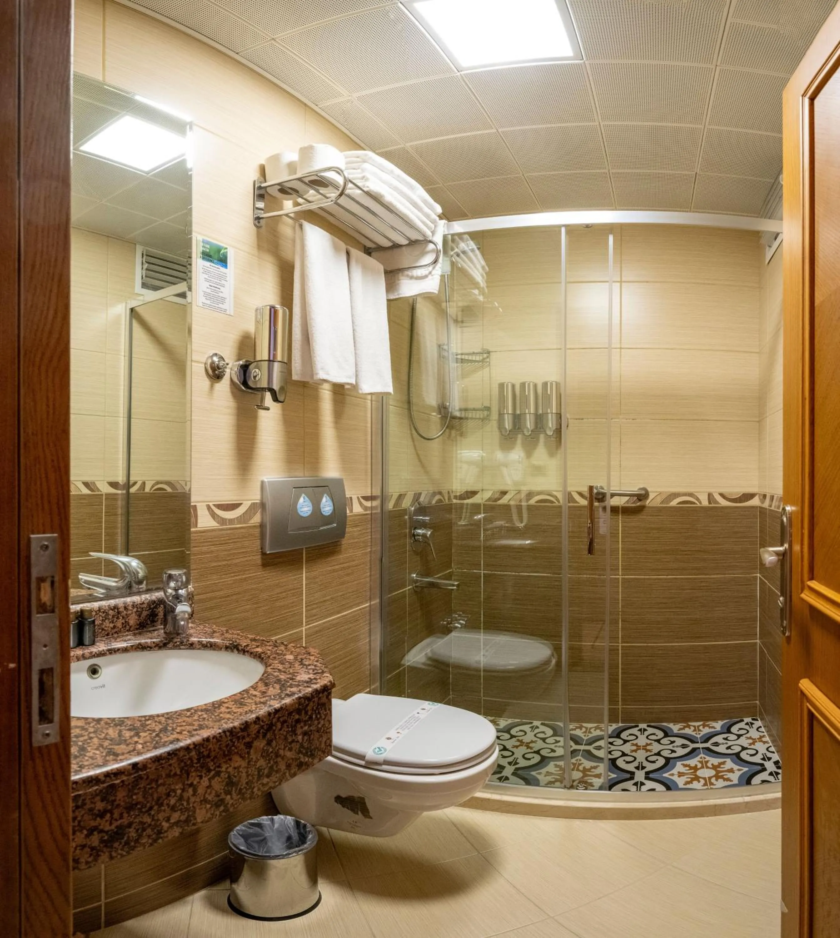 Bathroom in The Byzantium Suites Hotel & Spa